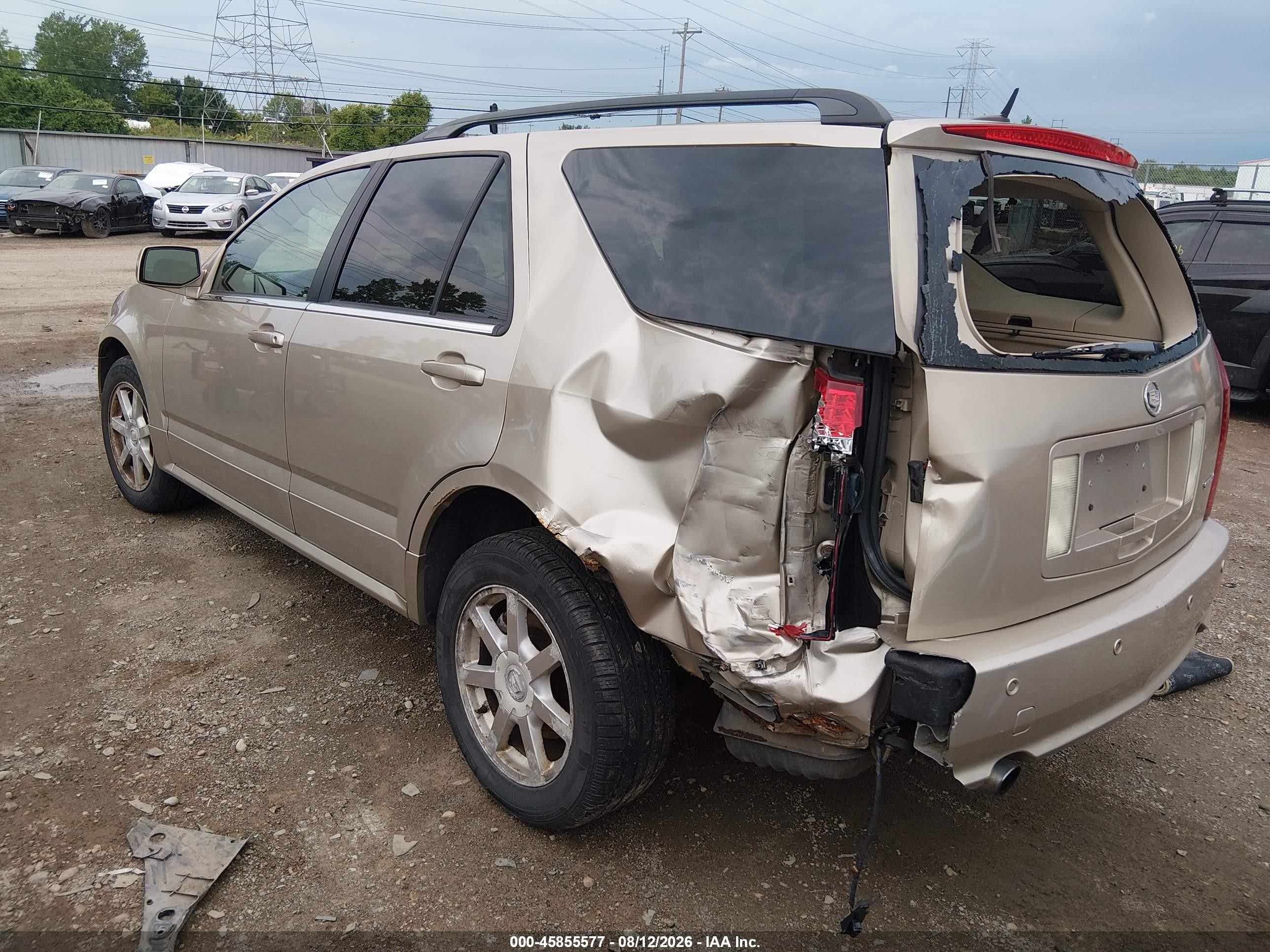 2005 Cadillac Srx V6 Tan vin: 1GYEE637750228288