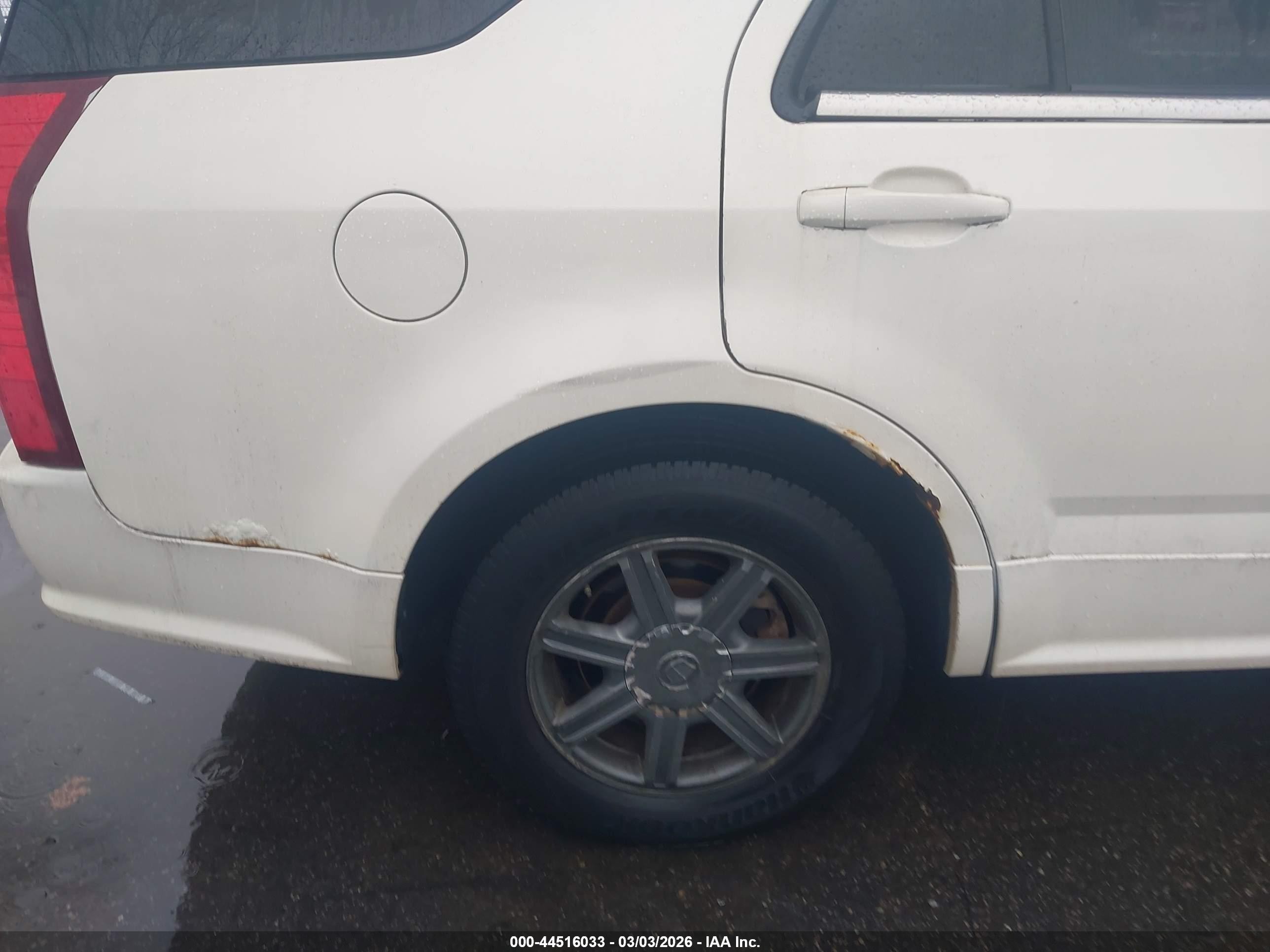 2006 Cadillac Srx V6 White vin: 1GYEE637760173701
