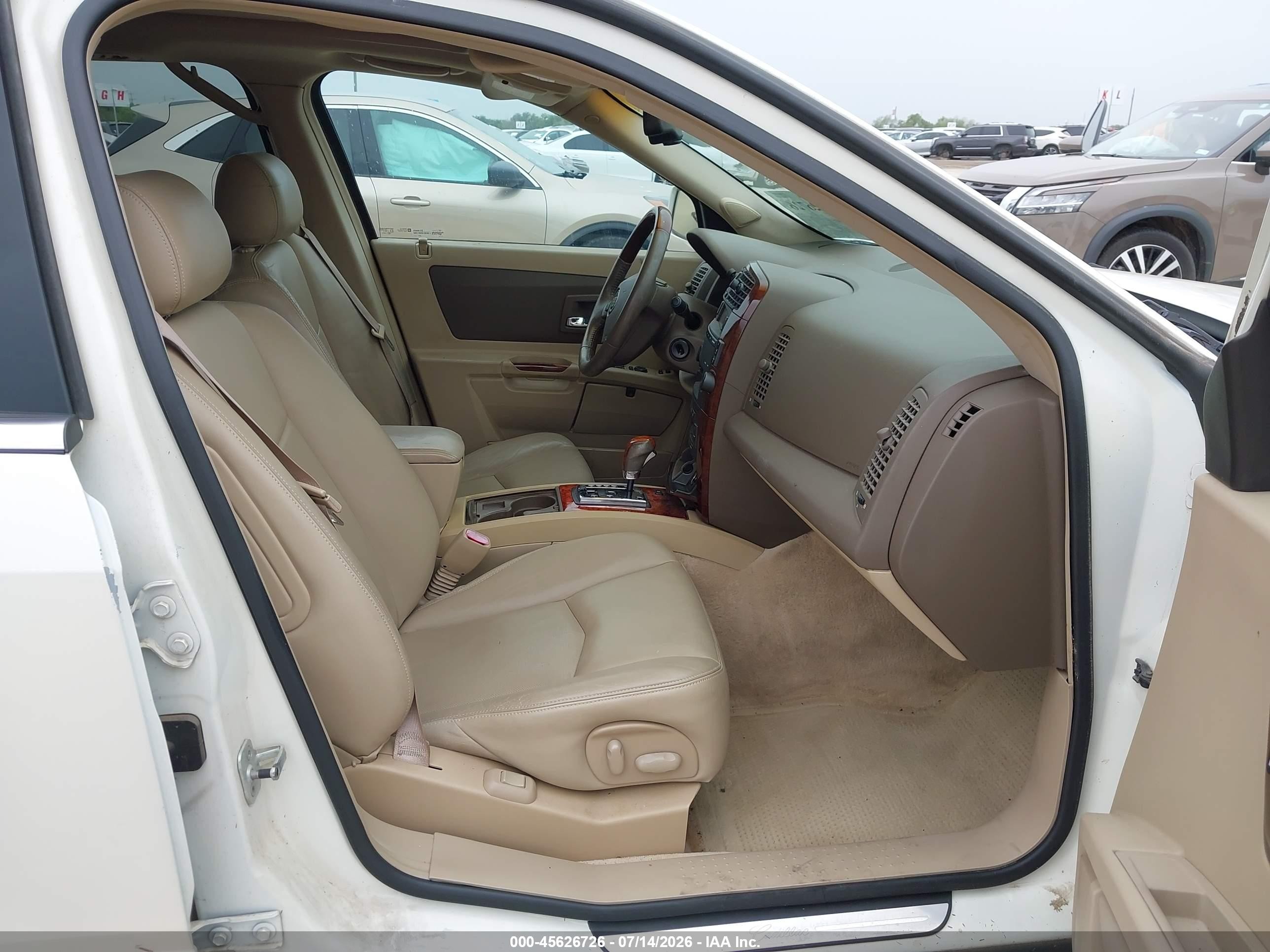 2006 Cadillac Srx V6 White vin: 1GYEE637760190157