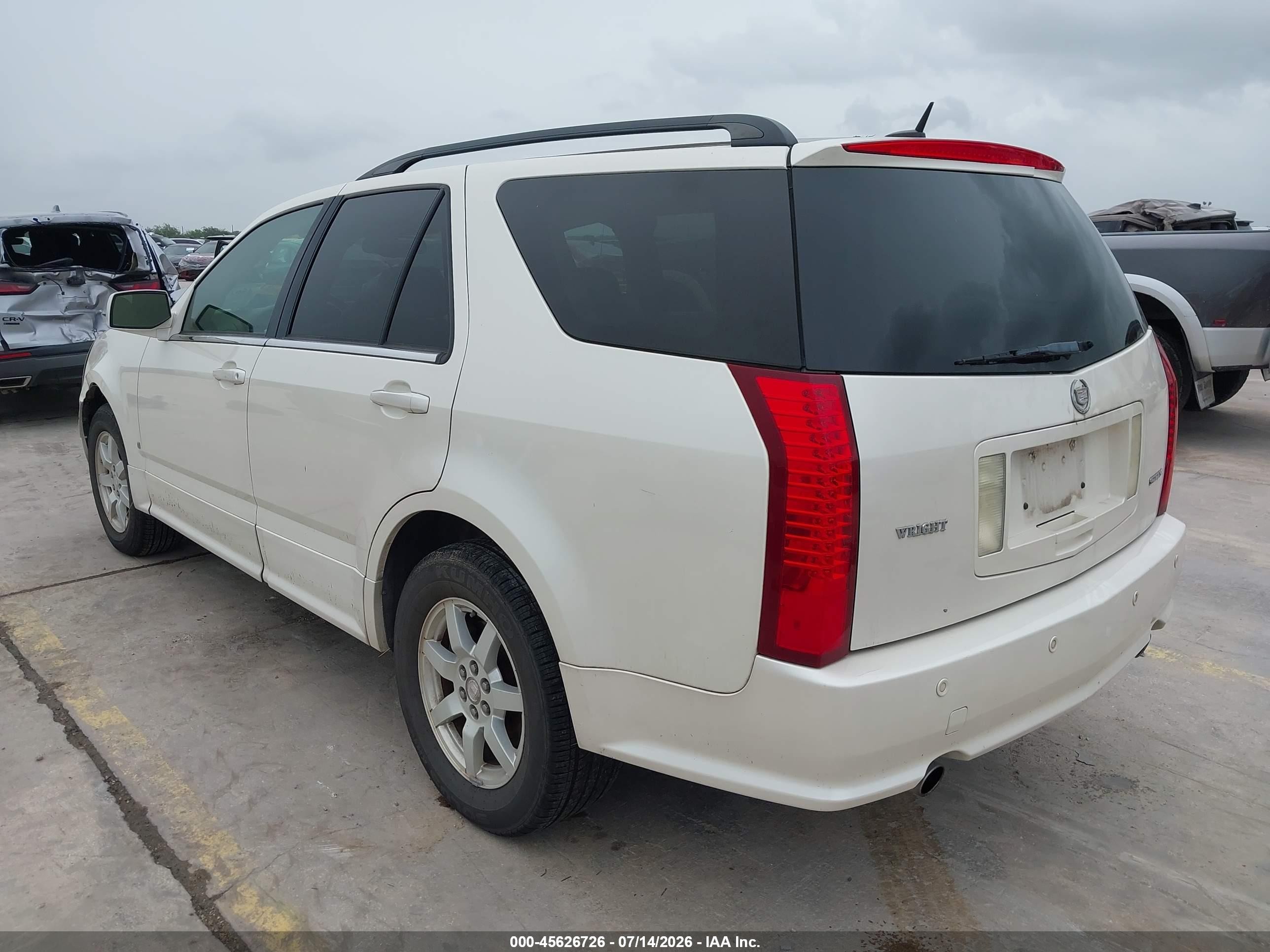 2006 Cadillac Srx V6 White vin: 1GYEE637760190157