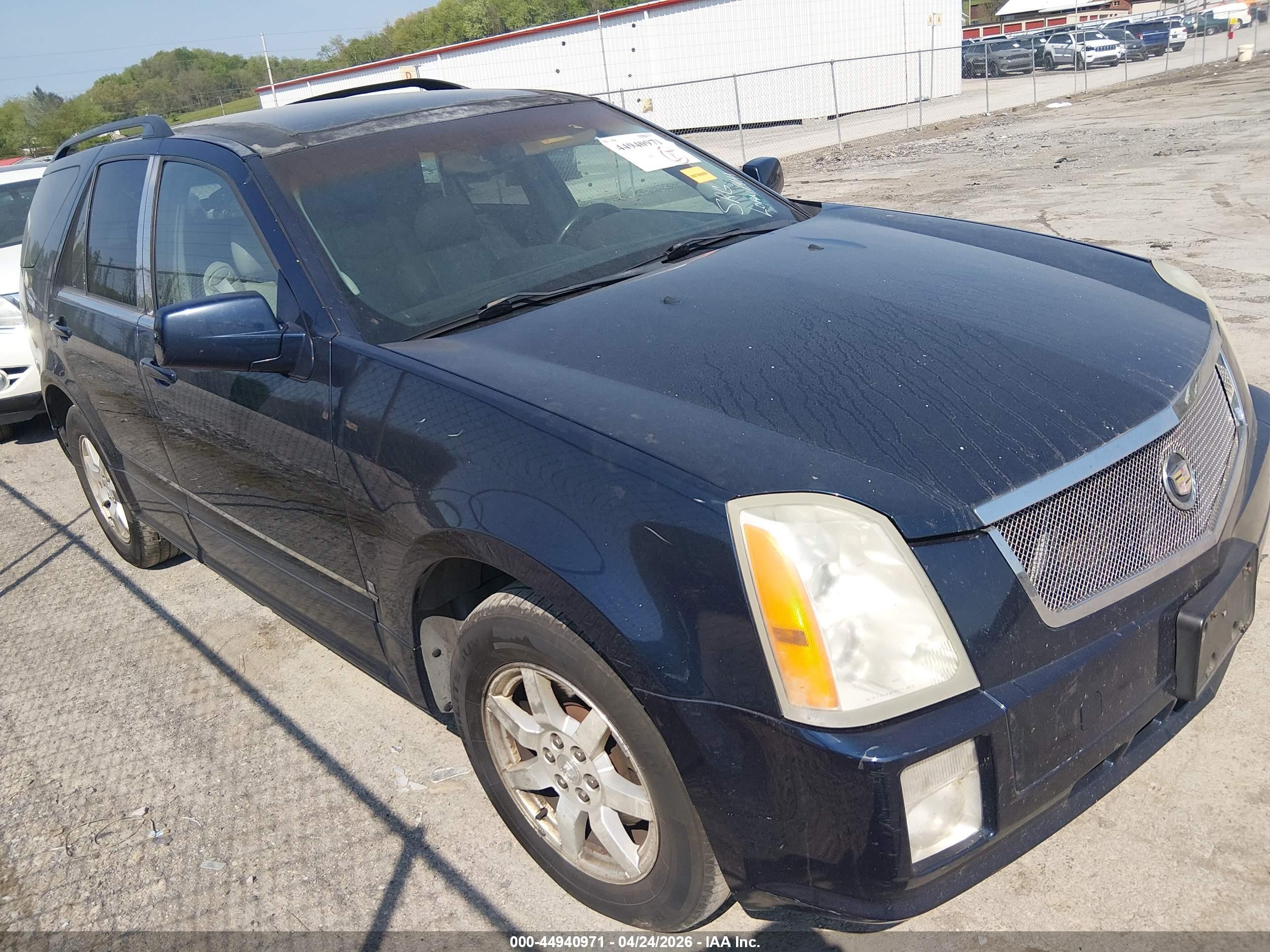 2006 Cadillac Srx V6 Dark Blue vin: 1GYEE637760216580