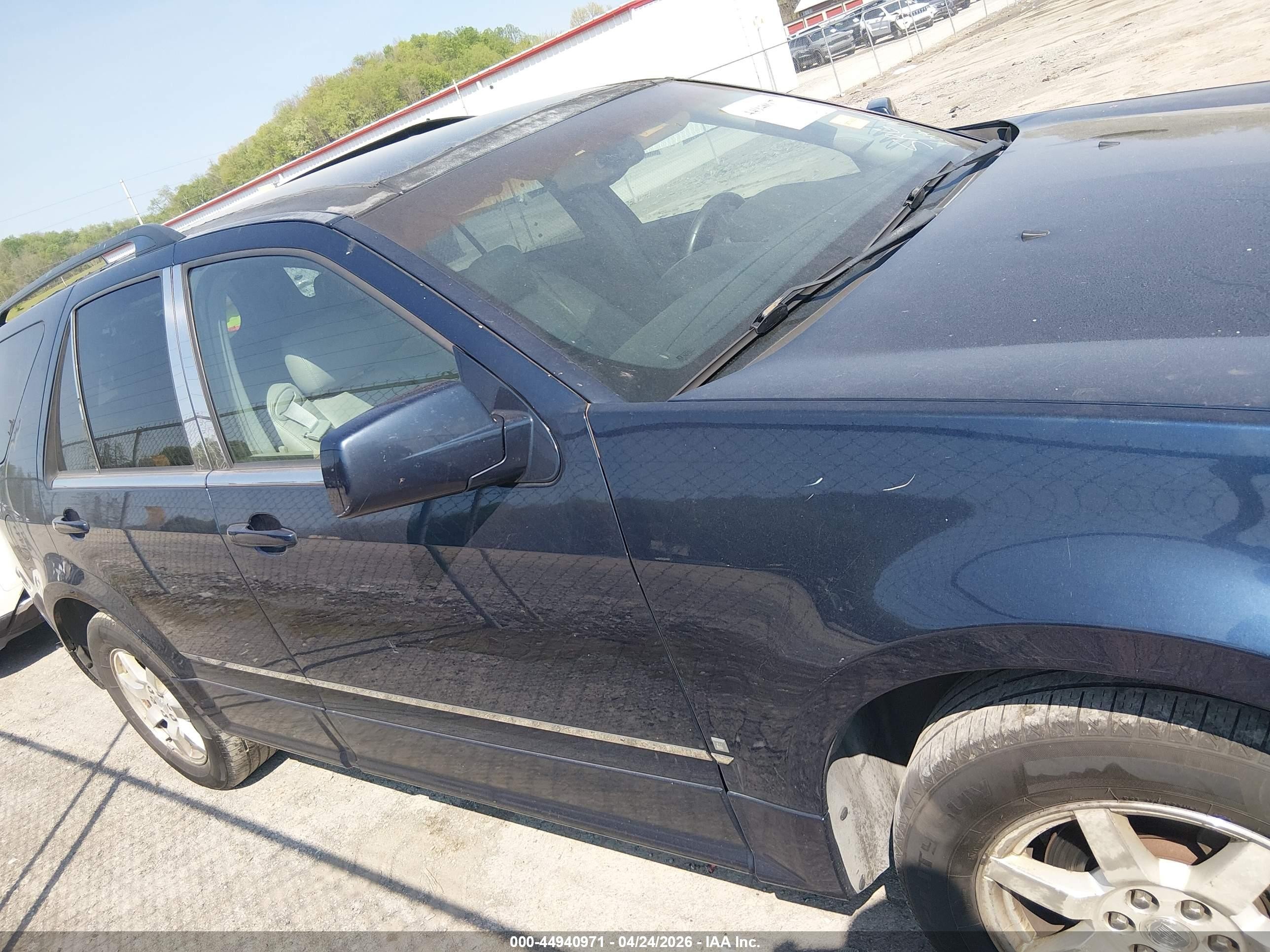 2006 Cadillac Srx V6 Dark Blue vin: 1GYEE637760216580