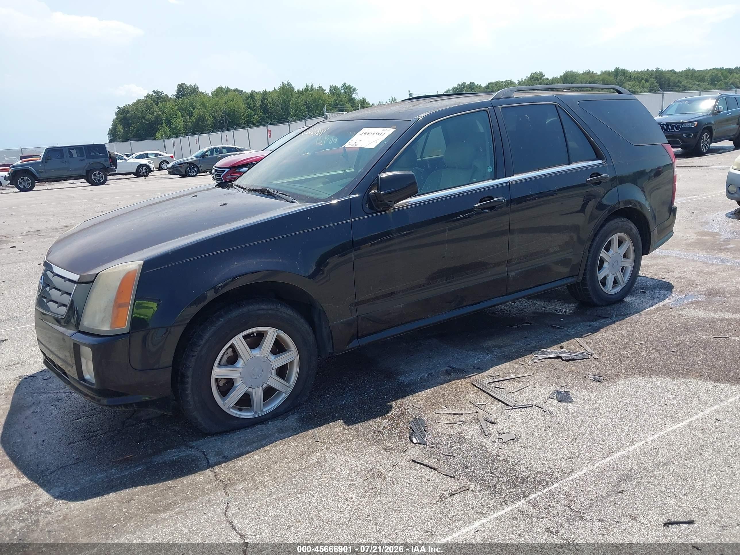 2005 Cadillac Srx V6 Black vin: 1GYEE637850126028