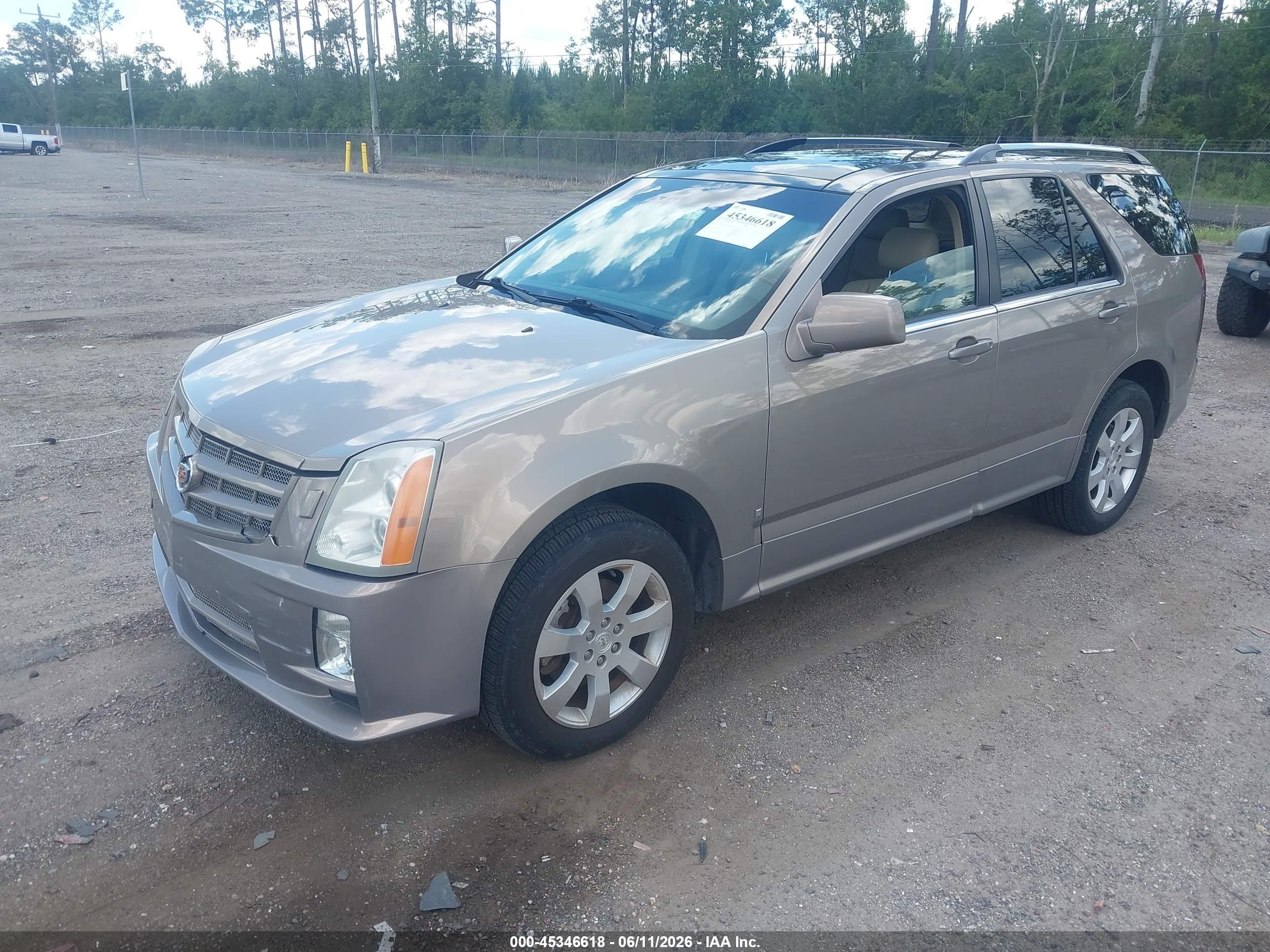 2007 Cadillac Srx V6 Золотой vin: 1GYEE637870135850