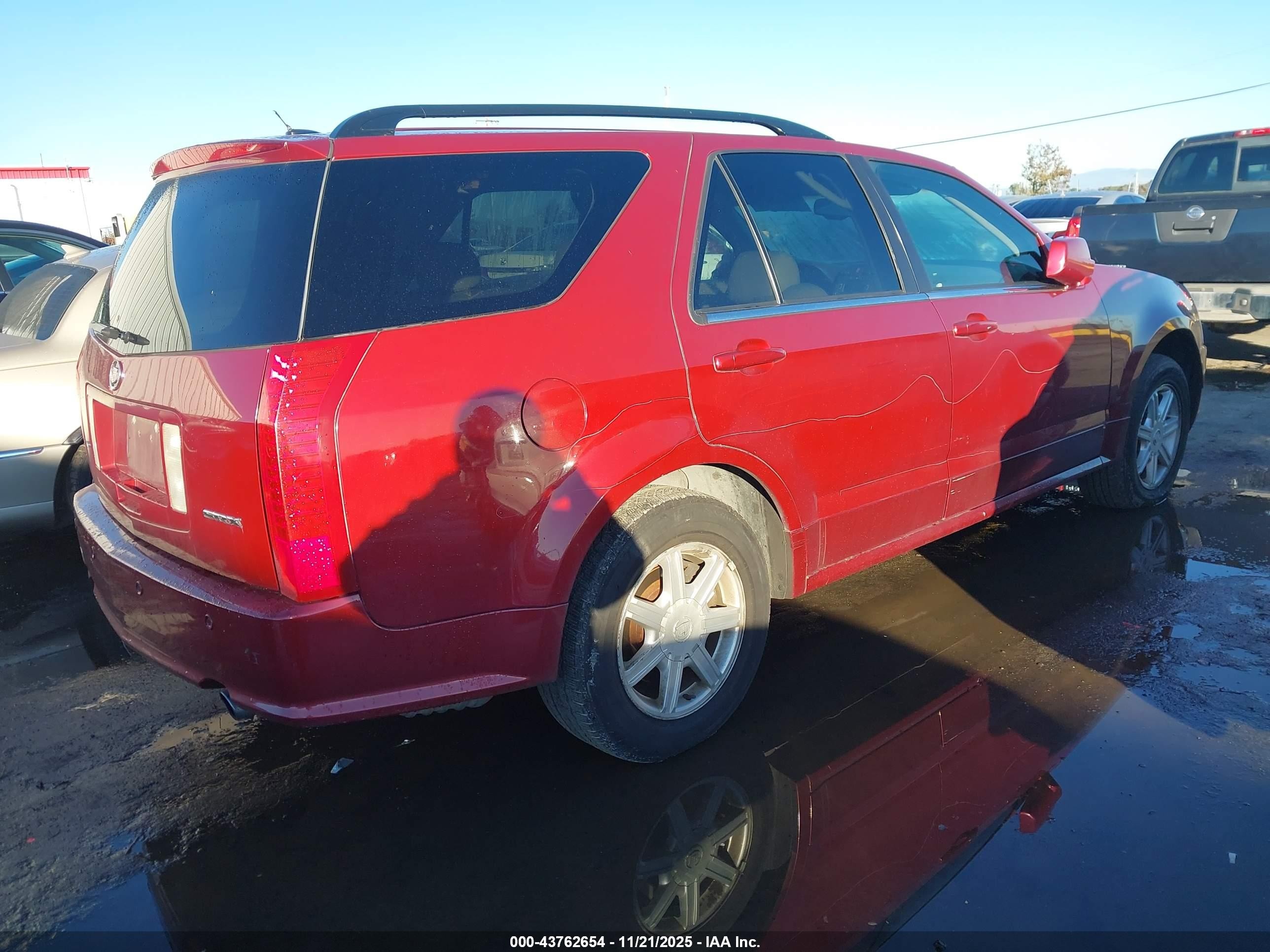 2005 Cadillac Srx V6 Красный vin: 1GYEE637950100263