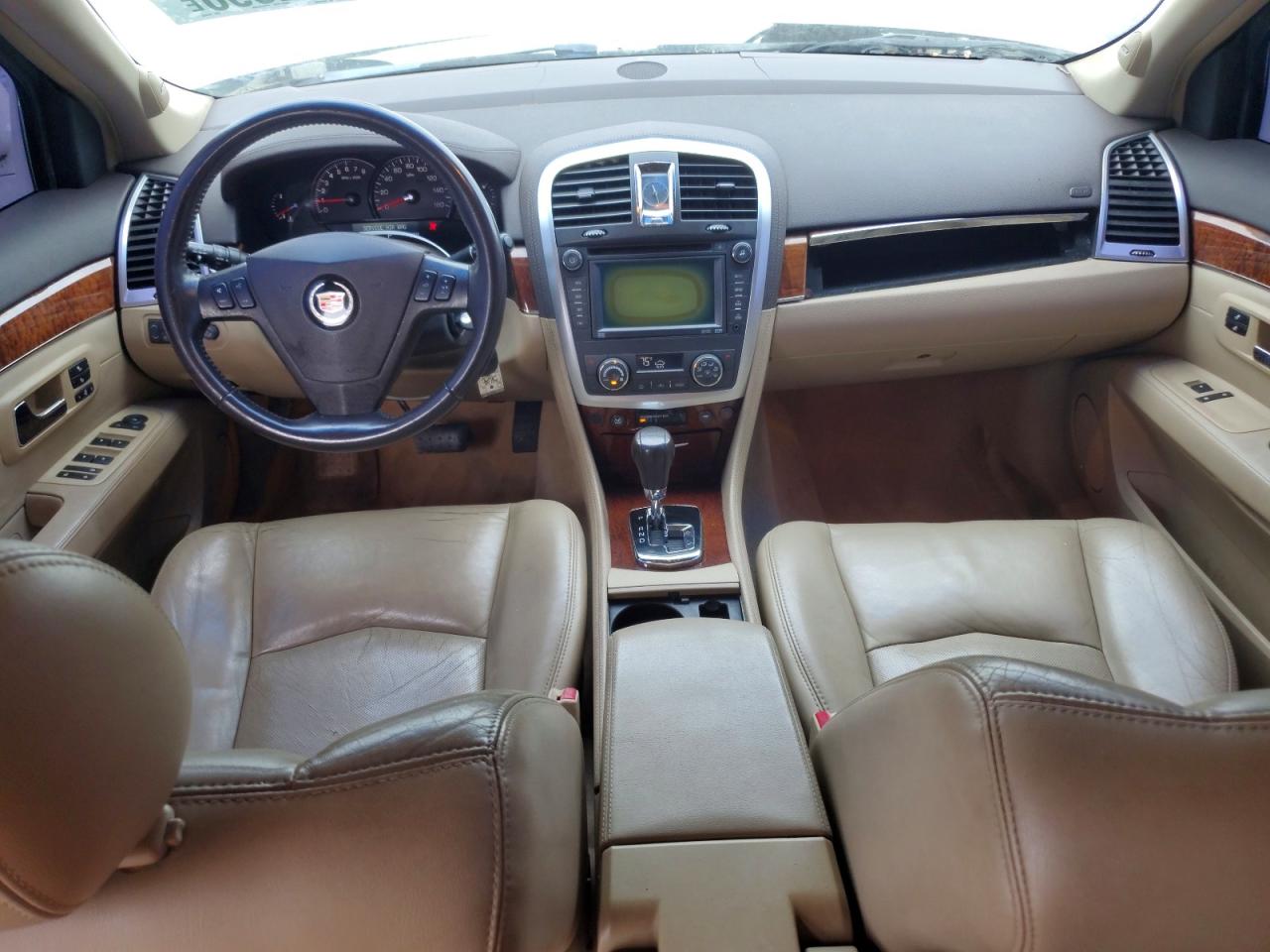 2007 Cadillac Srx White vin: 1GYEE637970165956