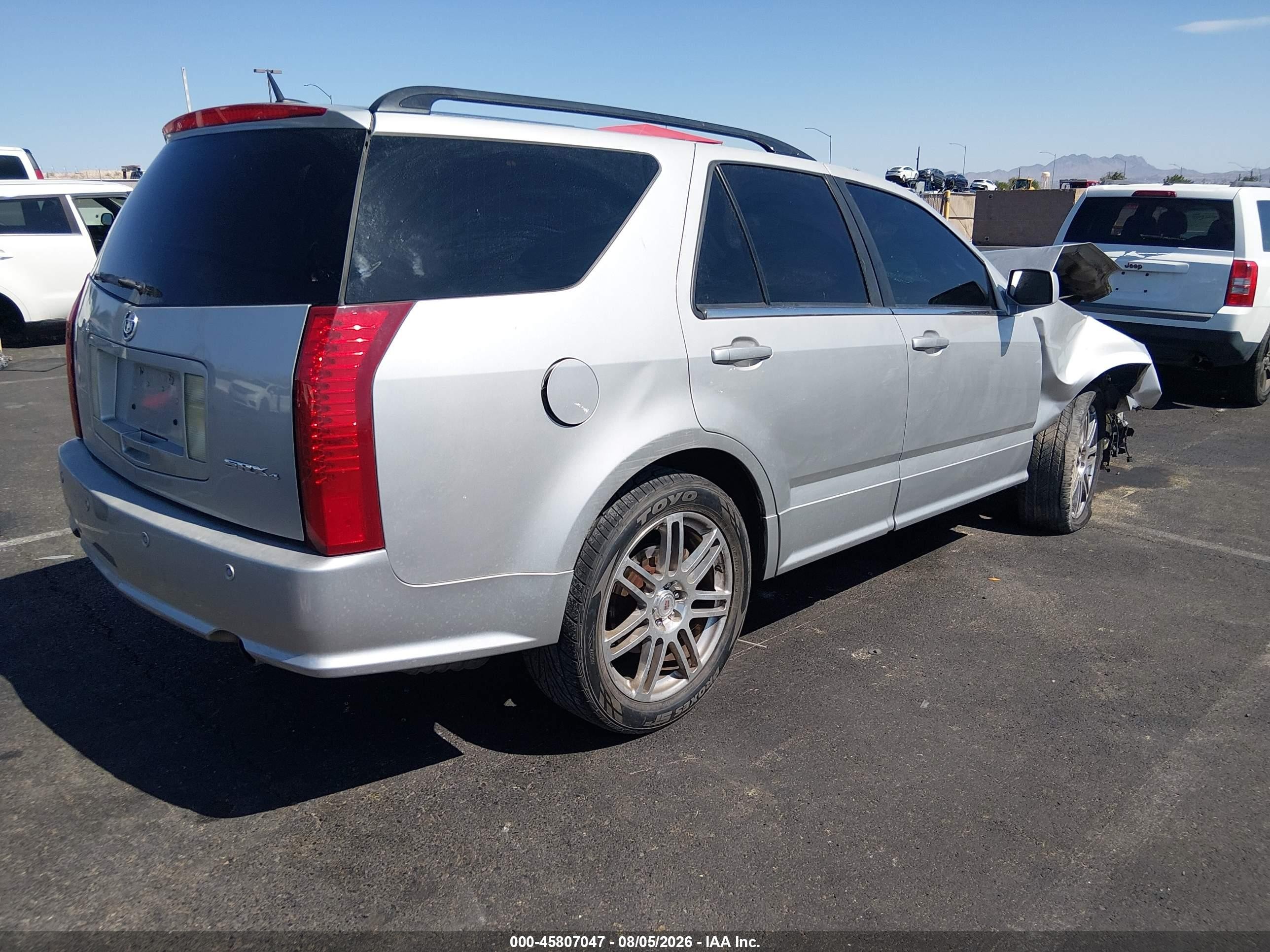 2008 Cadillac Srx V6 Серебряный vin: 1GYEE637980108271