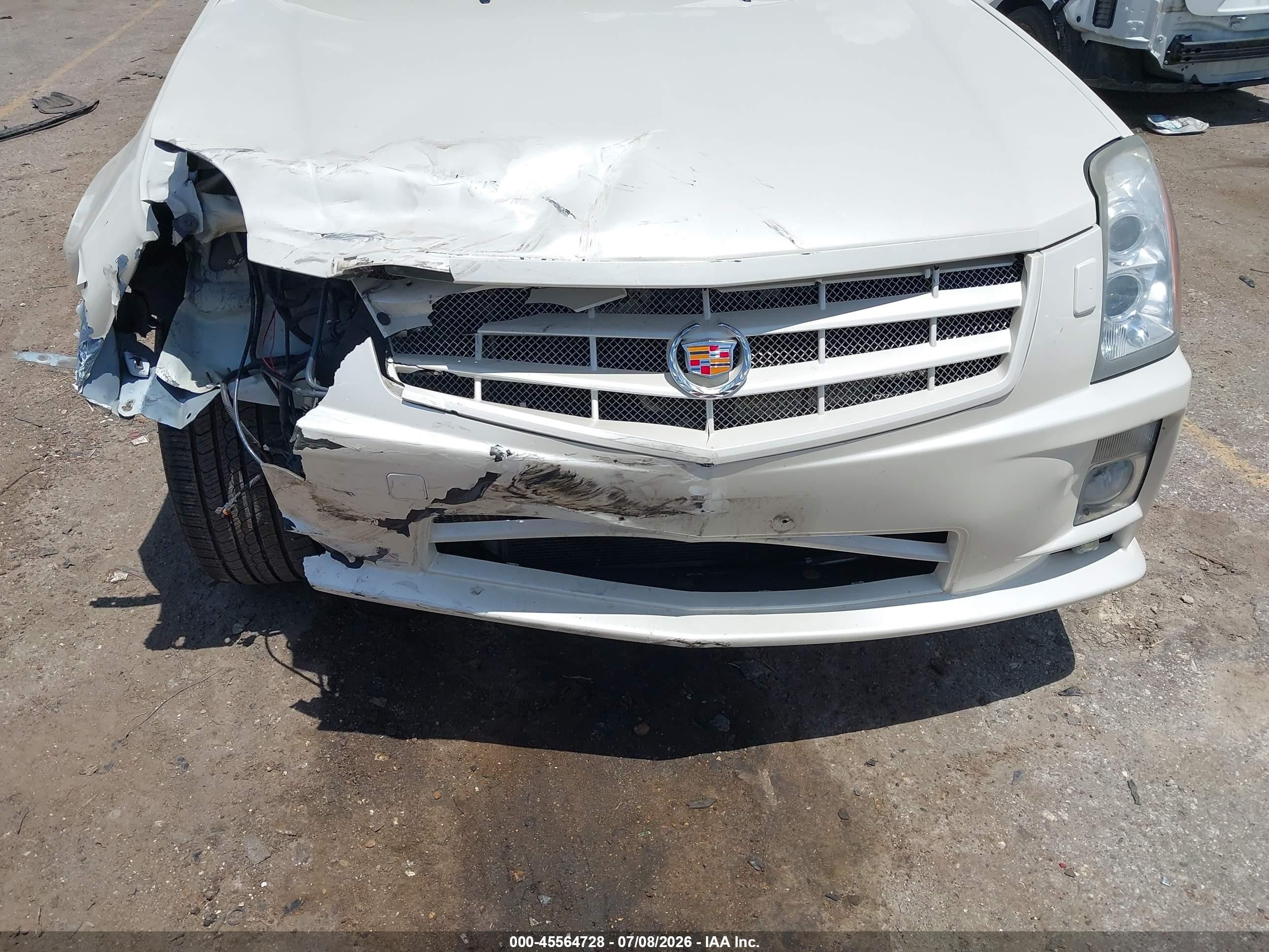 2008 Cadillac Srx Rwd Cream vin: 1GYEE637980112885
