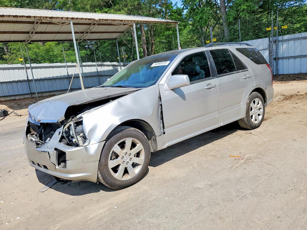 2008 Cadillac Srx Silver vin: 1GYEE637980118668