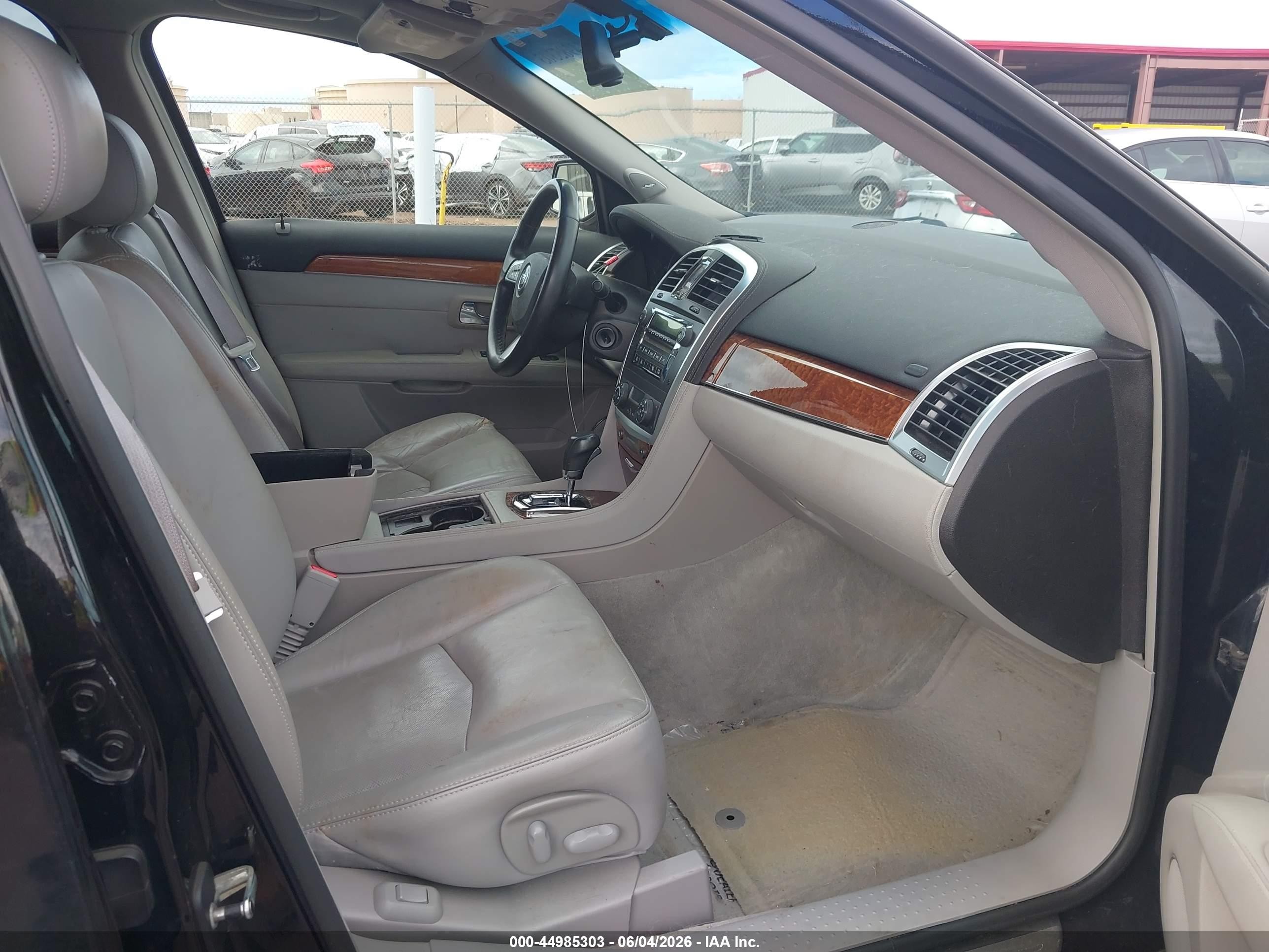 2008 Cadillac Srx V6 Black vin: 1GYEE637980139360