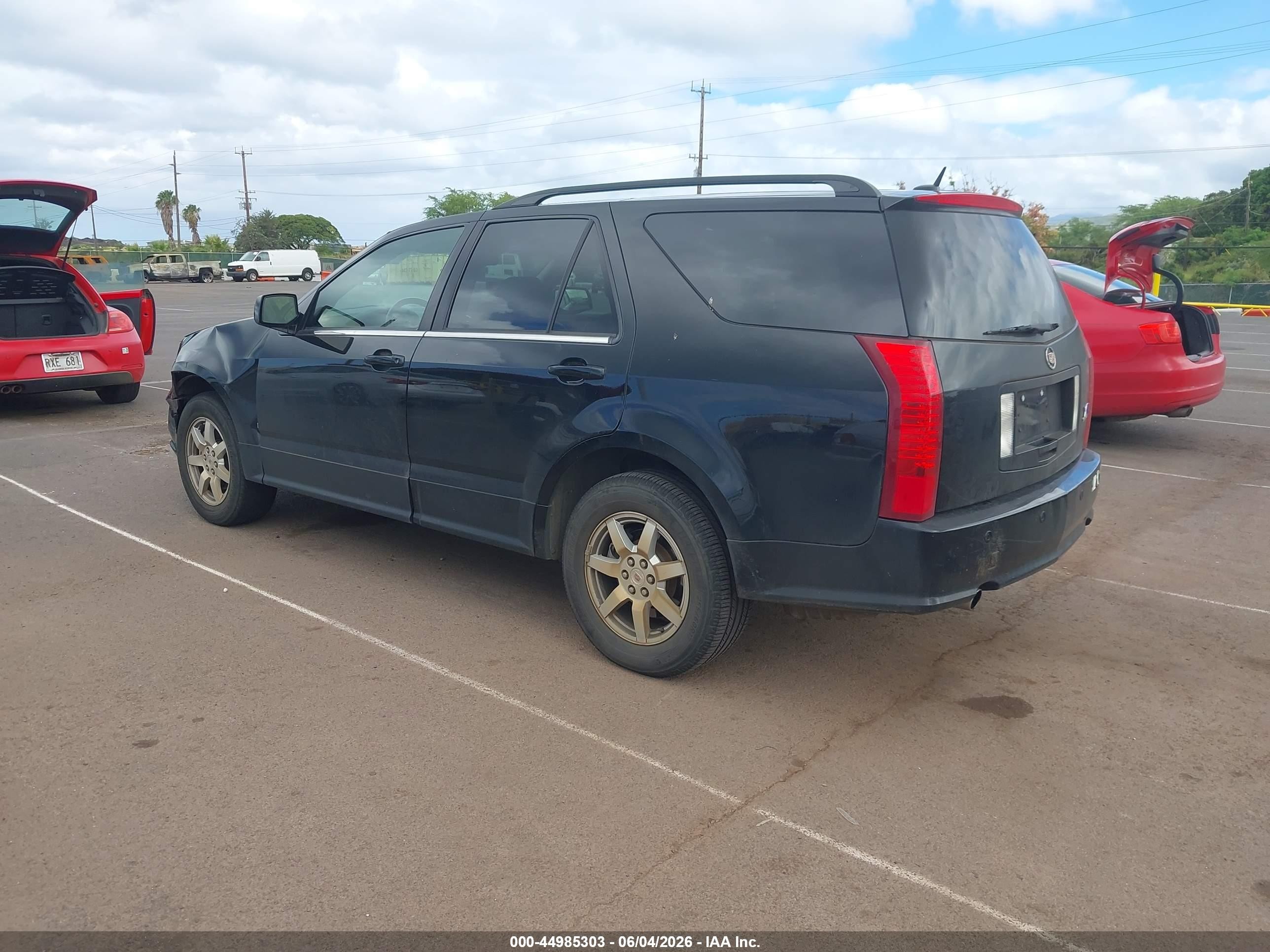2008 Cadillac Srx V6 Black vin: 1GYEE637980139360