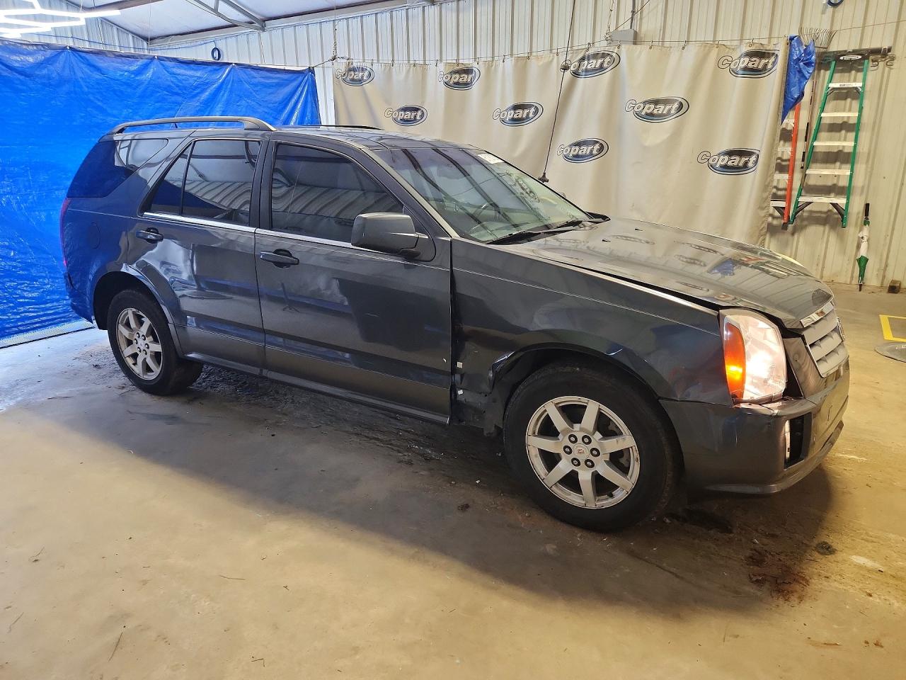 2009 Cadillac Srx Gray vin: 1GYEE637990111480