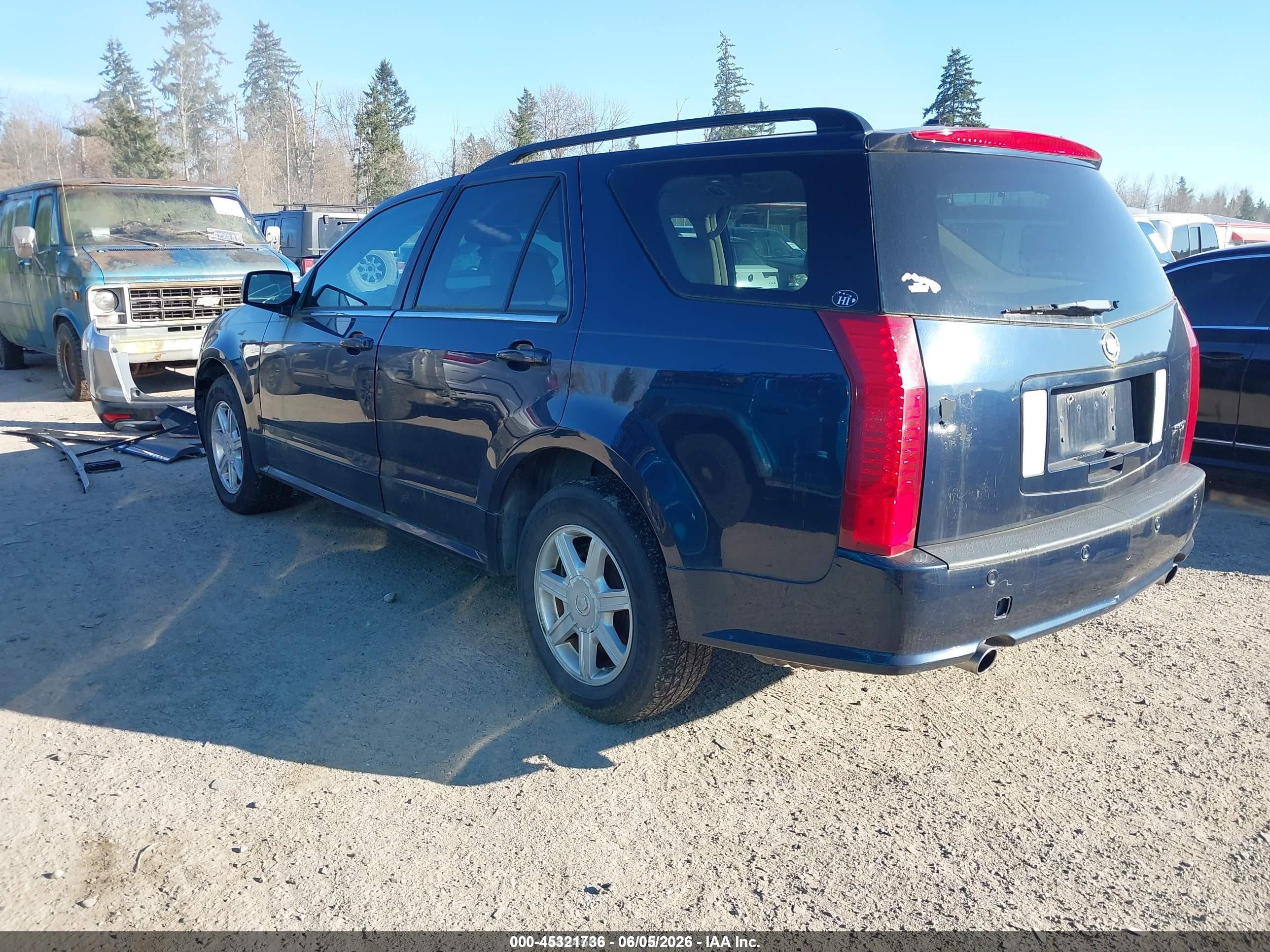 2004 Cadillac Srx Standard Blue vin: 1GYEE637X40160339