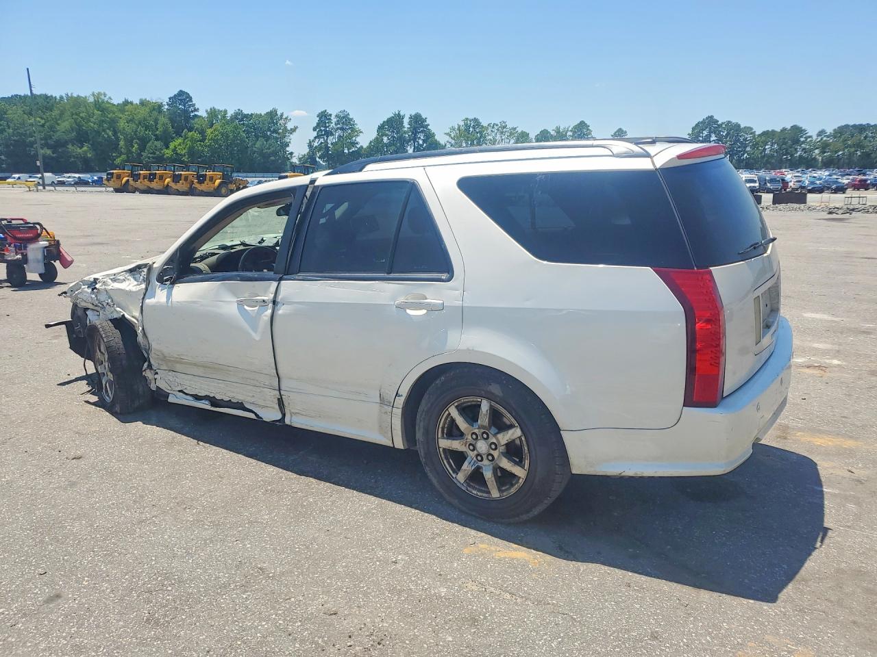 2006 Cadillac Srx White vin: 1GYEE637X60129238