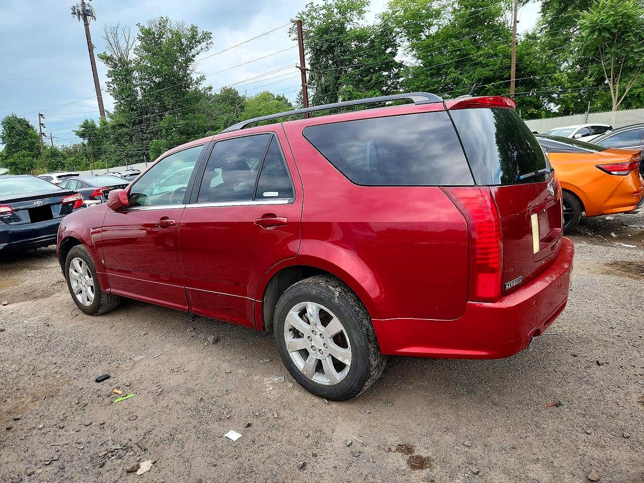 2006 Cadillac Srx Burgundy vin: 1GYEE637X60214015