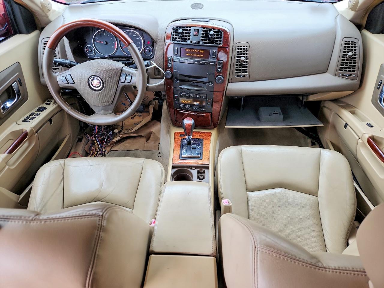 2006 Cadillac Srx Burgundy vin: 1GYEE637X60214015