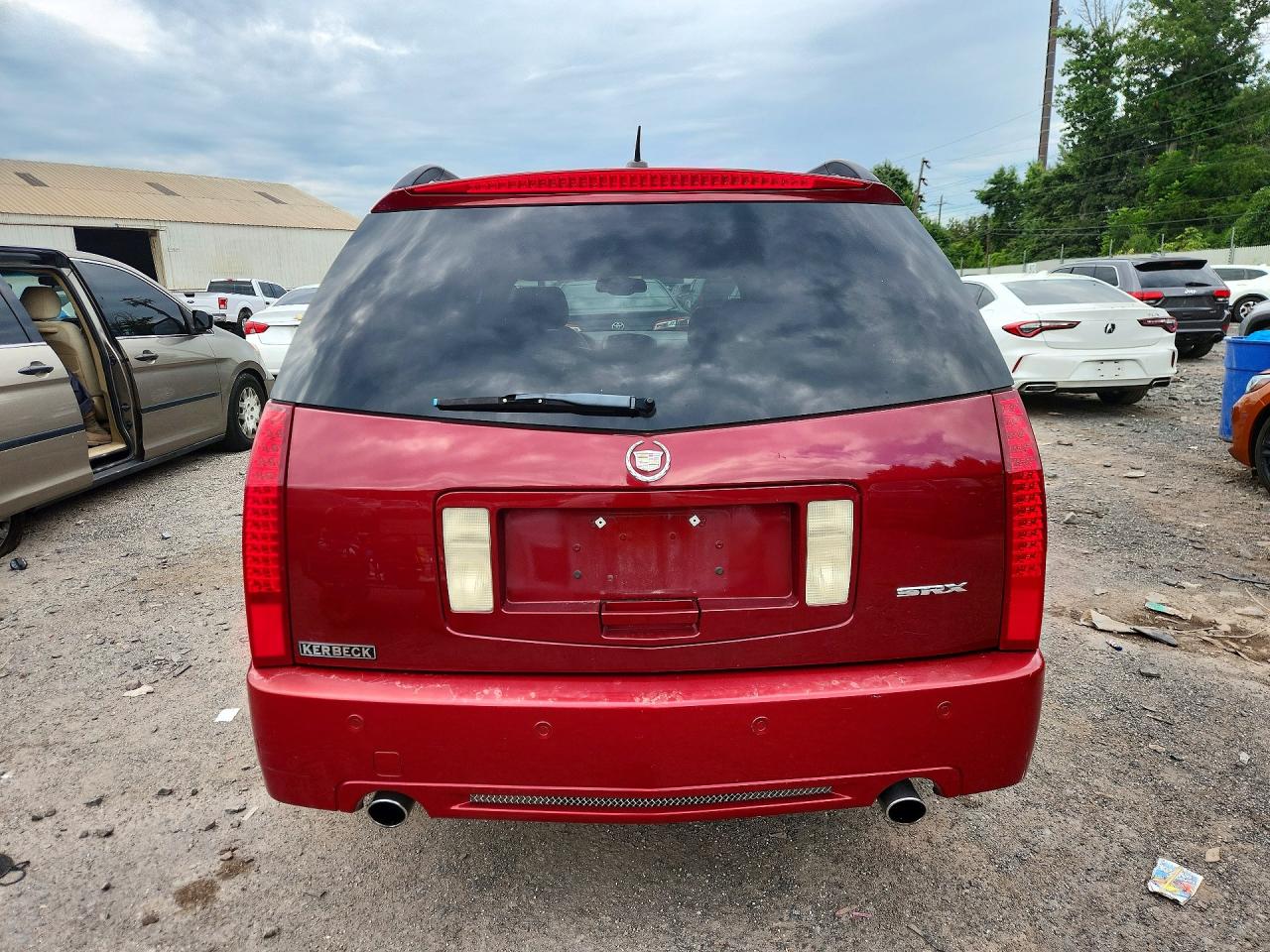 2006 Cadillac Srx Burgundy vin: 1GYEE637X60214015