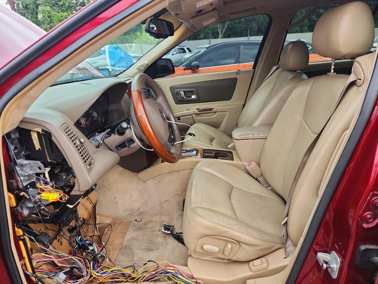 2006 Cadillac Srx Burgundy vin: 1GYEE637X60214015