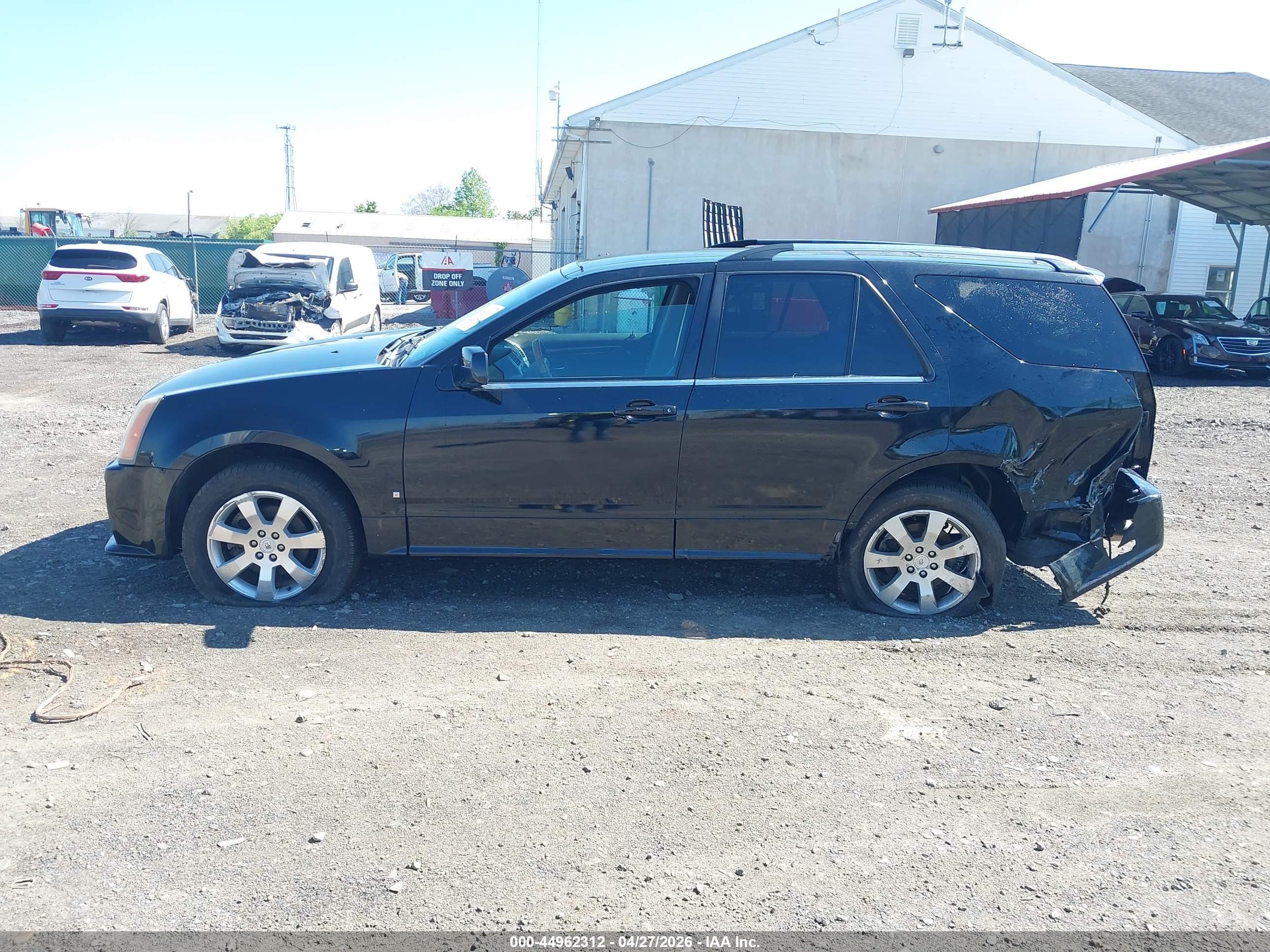 2008 Cadillac Srx V6 Black vin: 1GYEE637X80119392
