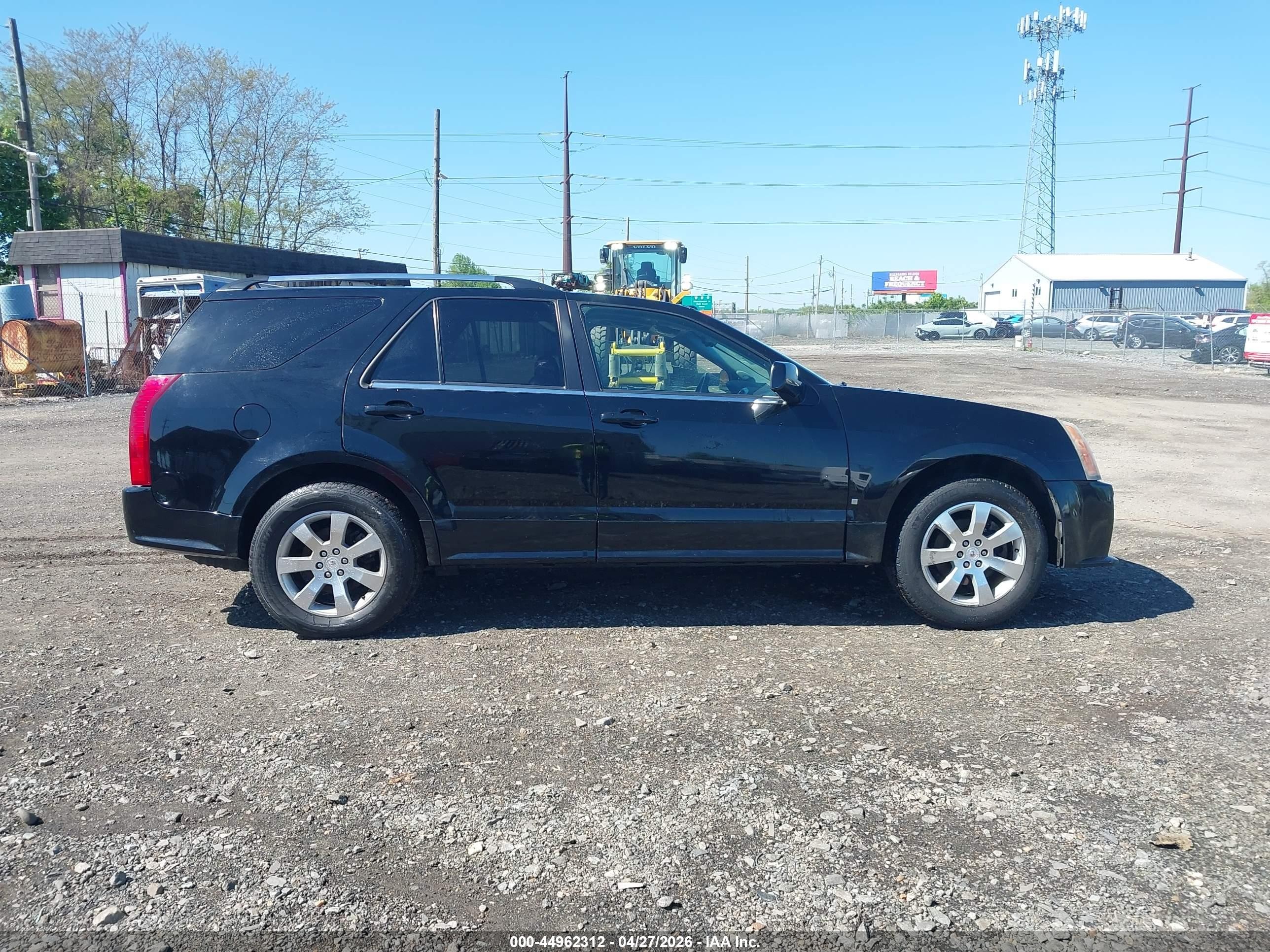 2008 Cadillac Srx V6 Black vin: 1GYEE637X80119392