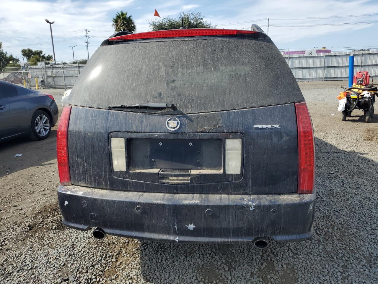 2008 Cadillac Srx Синий vin: 1GYEE637X80130263