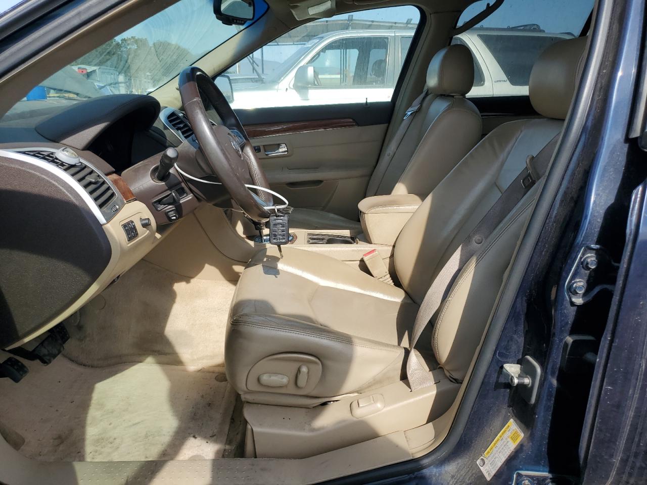 2008 Cadillac Srx Синий vin: 1GYEE637X80130263