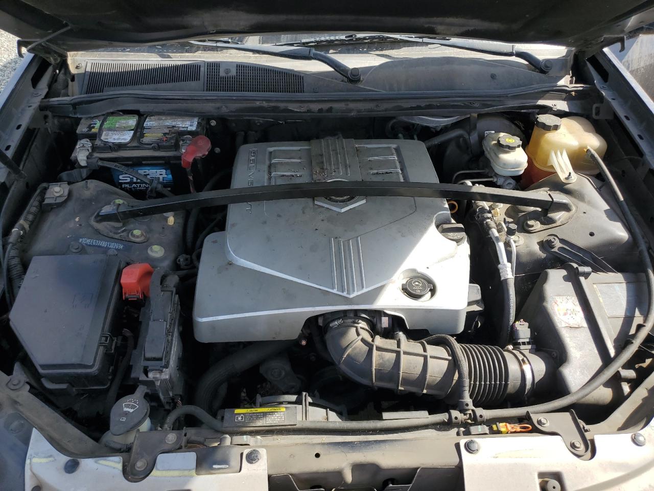 2008 Cadillac Srx Синий vin: 1GYEE637X80130263