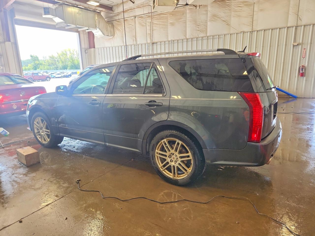 2008 Cadillac Srx Gray vin: 1GYEE63A180101147