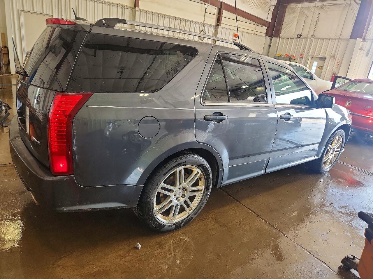 2008 Cadillac Srx Gray vin: 1GYEE63A180101147