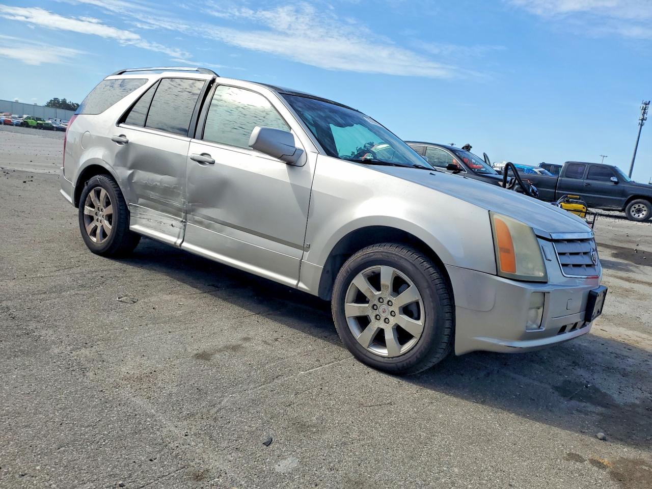 2007 Cadillac Srx Серебряный vin: 1GYEE63A270190922