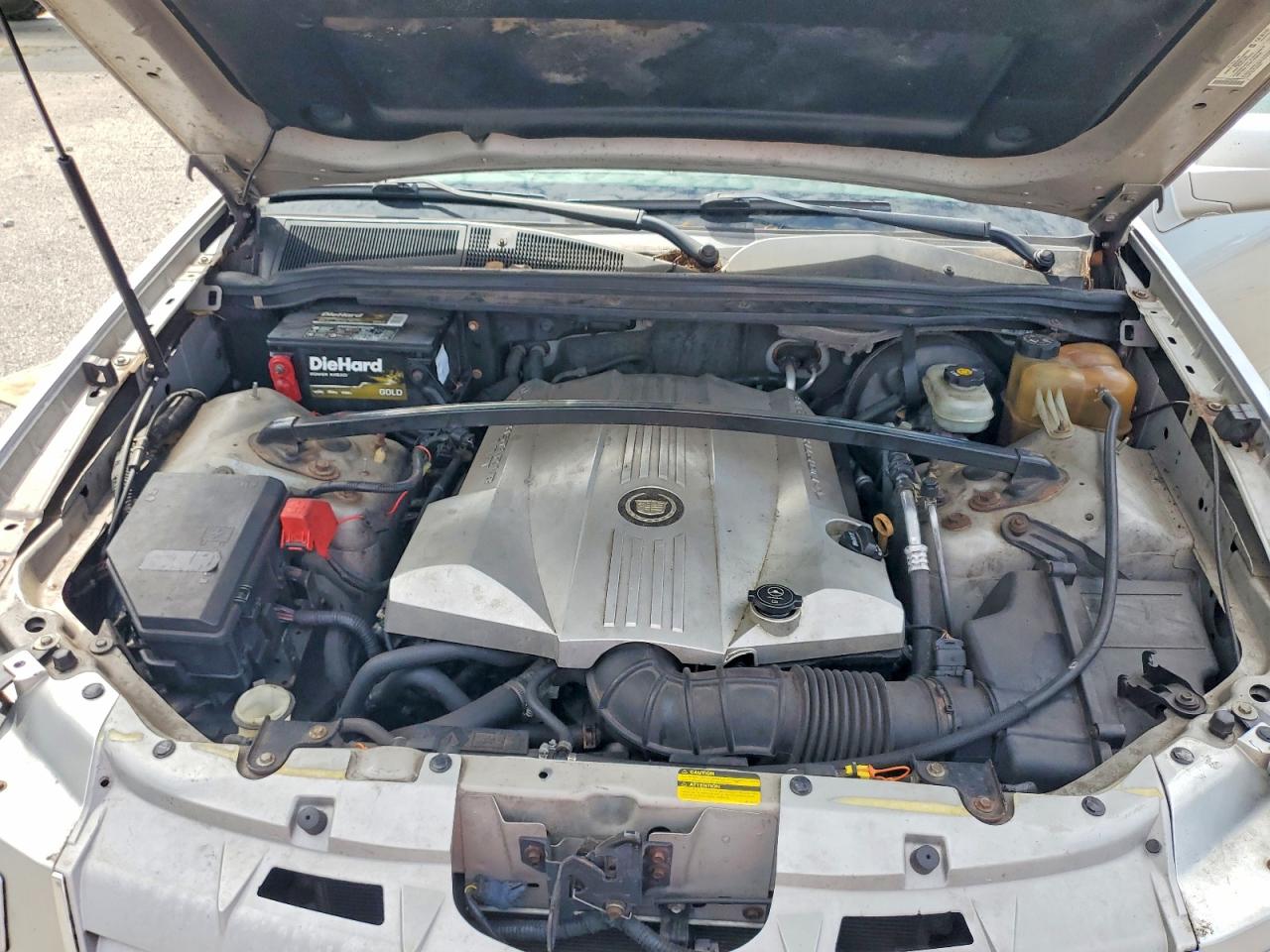 2007 Cadillac Srx Серебряный vin: 1GYEE63A270190922
