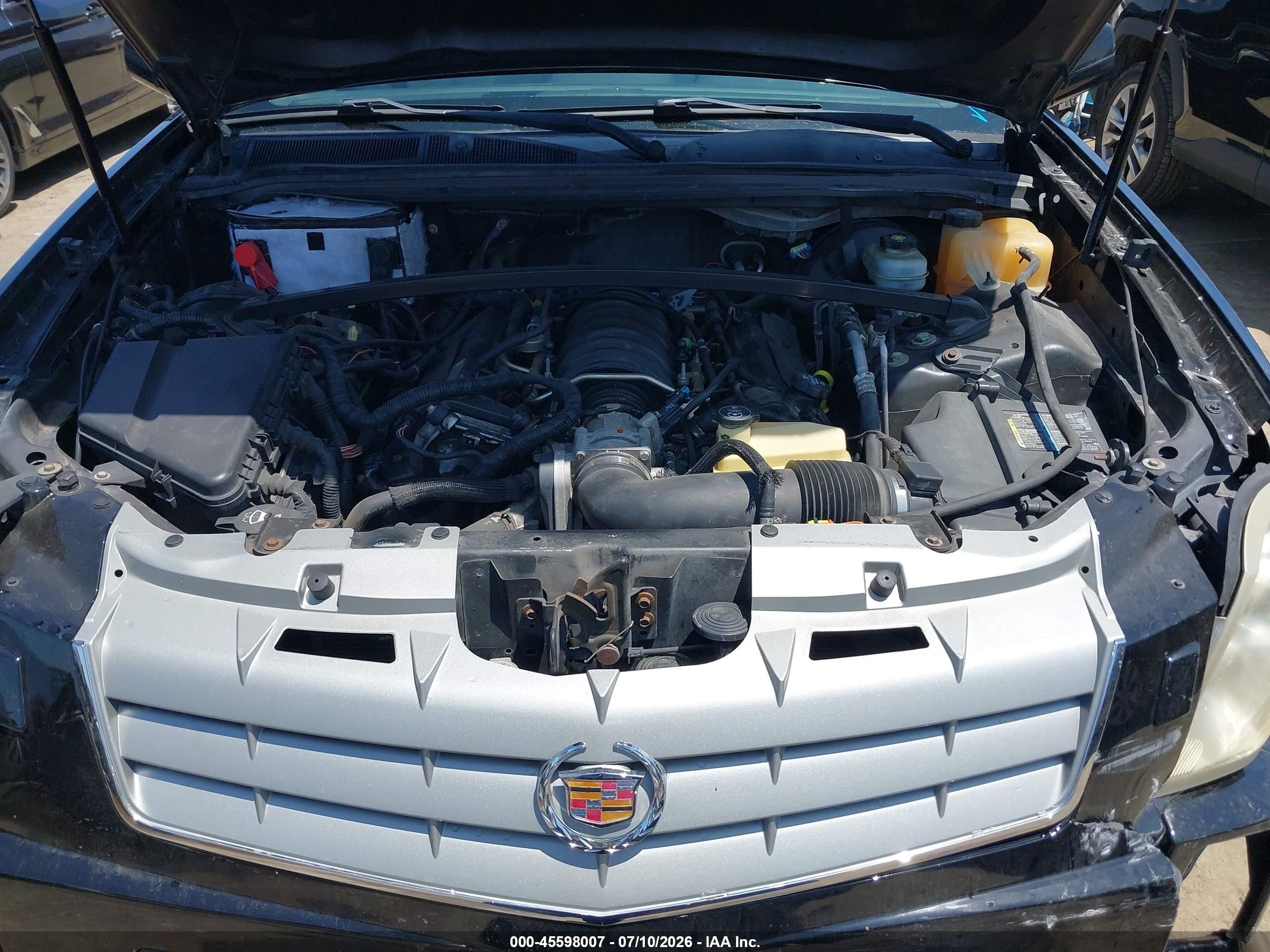 2005 Cadillac Srx V8 Black vin: 1GYEE63A450139211