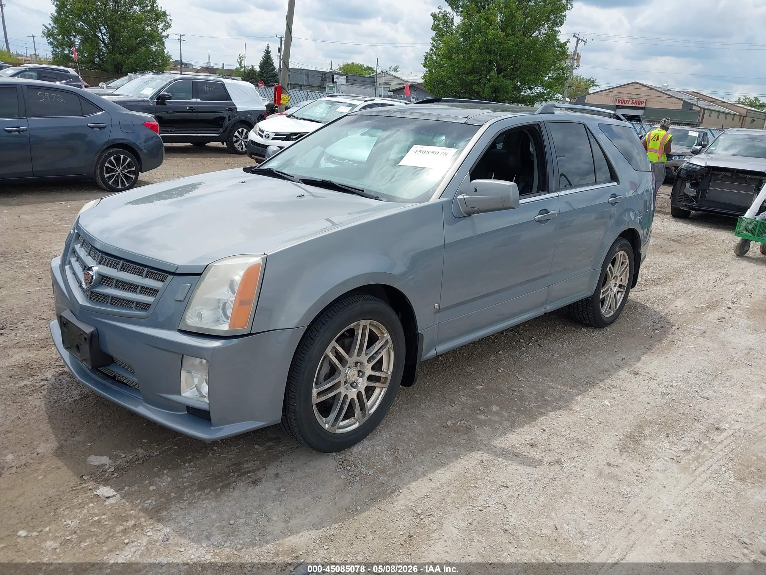 2007 Cadillac Srx V8 Серый vin: 1GYEE63A470170199