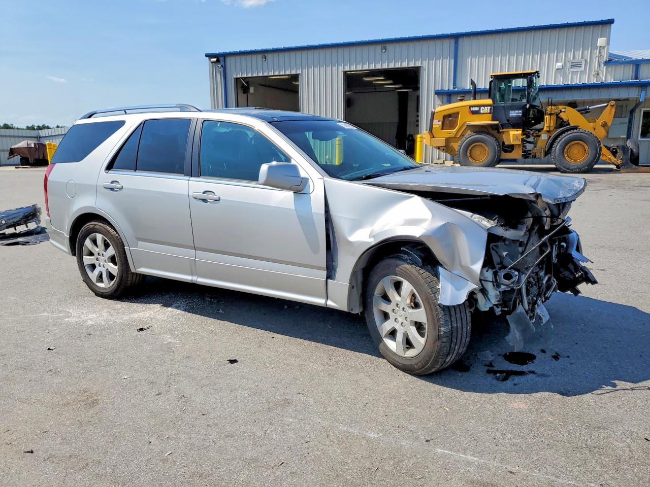 2007 Cadillac Srx Silver vin: 1GYEE63A570139513