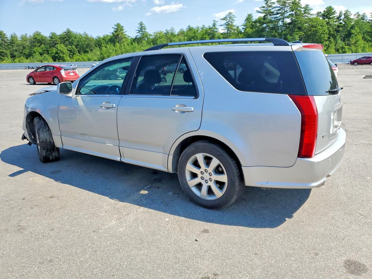 2007 Cadillac Srx Silver vin: 1GYEE63A570139513
