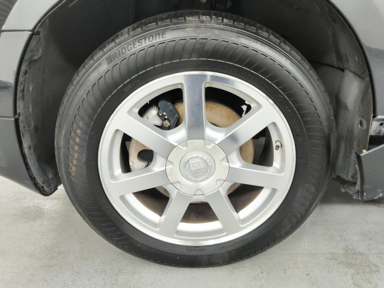 2005 Cadillac Srx Черный vin: 1GYEE63A750184627 Damage: Left Front Wheel, Curb Rash, 5 To 6 Inches