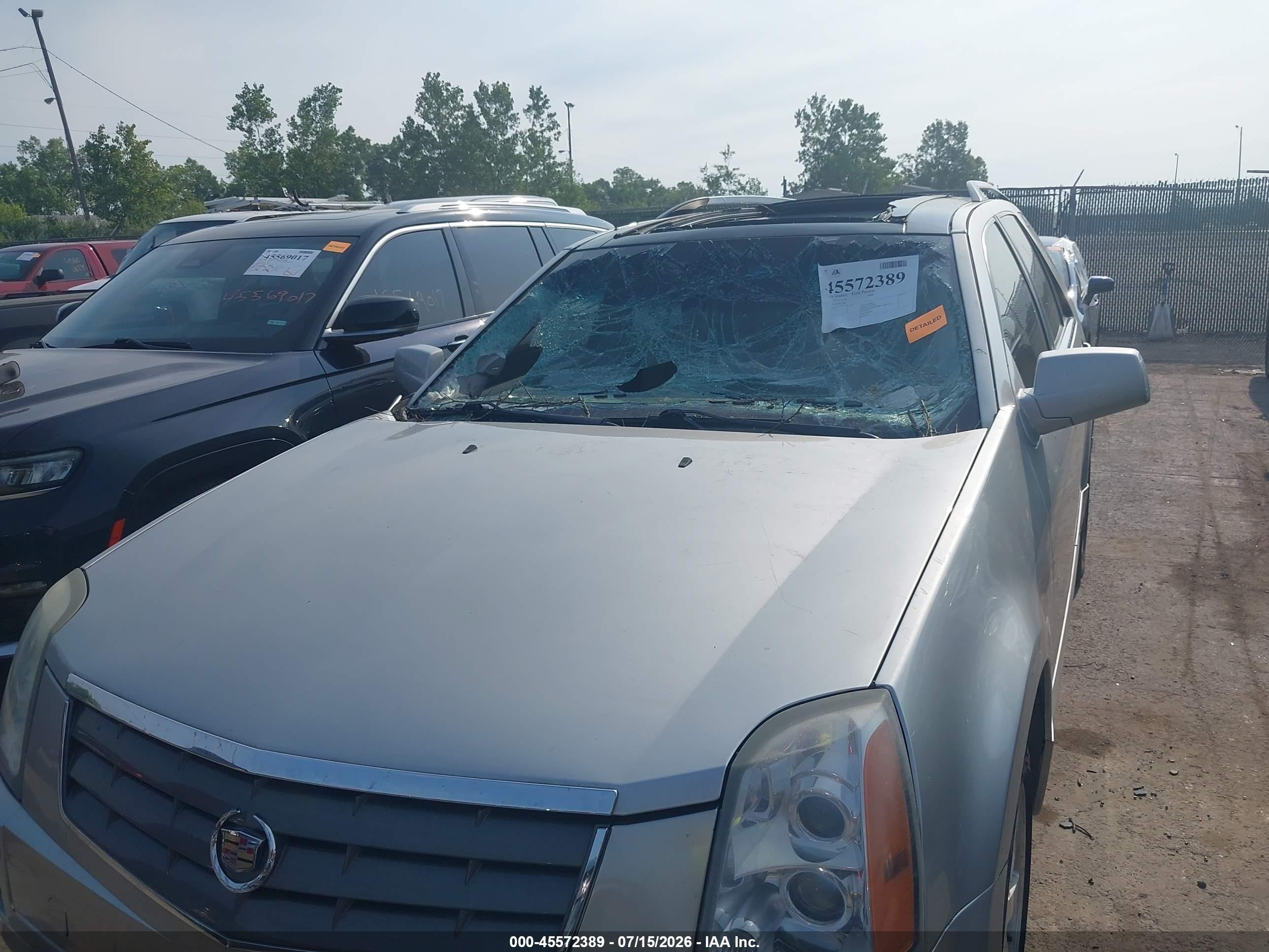 2005 Cadillac Srx V8 Серебряный vin: 1GYEE63A950173094