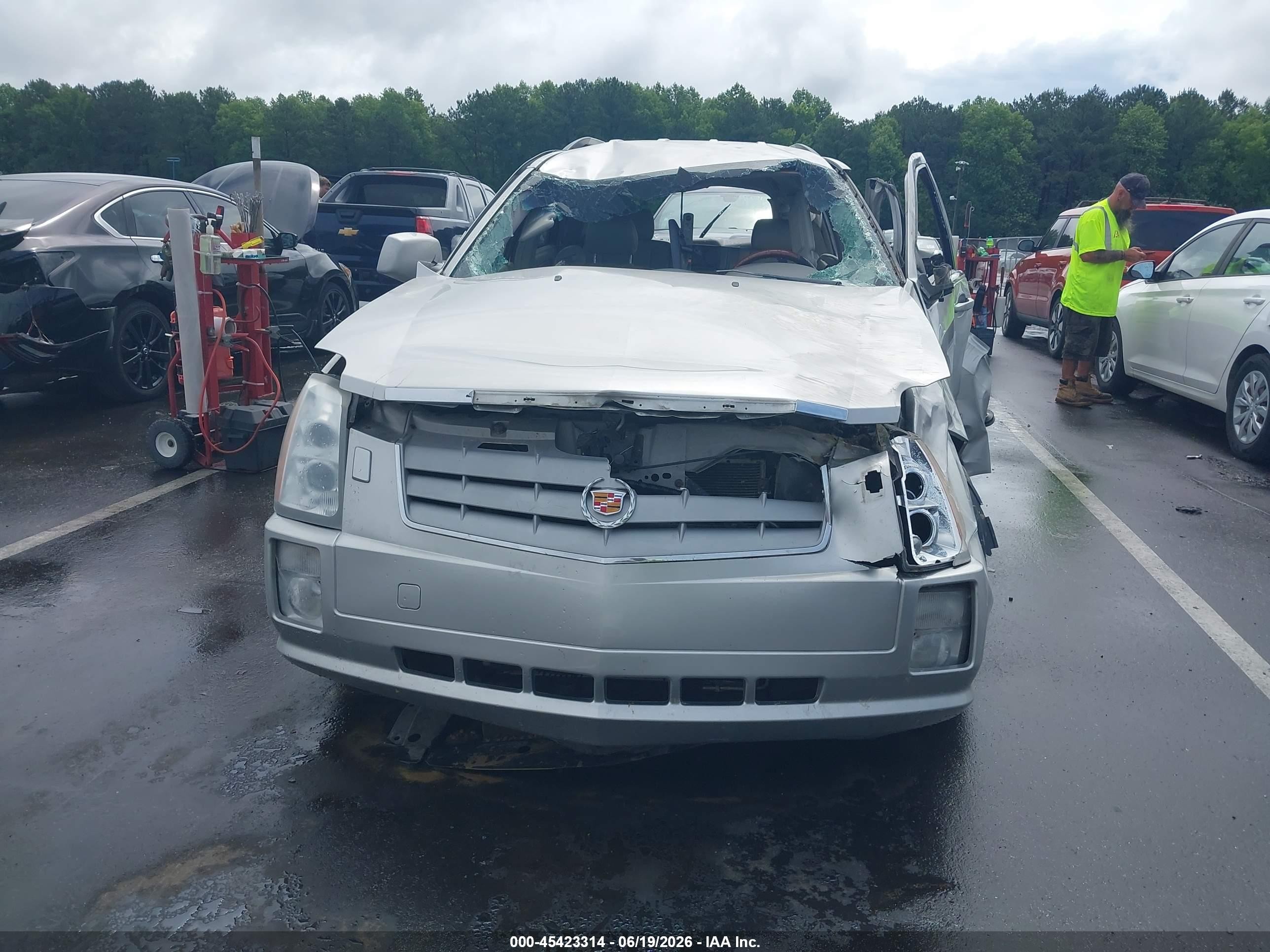 2006 Cadillac Srx V8 Silver vin: 1GYEE63A960222909