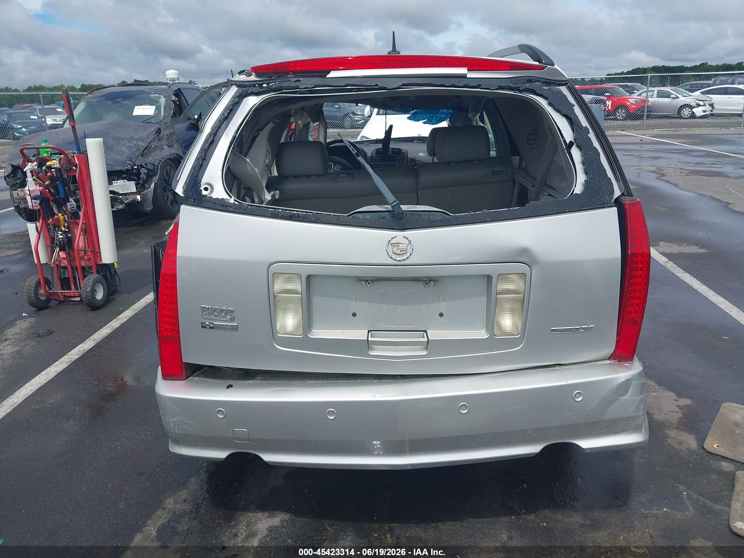 2006 Cadillac Srx V8 Silver vin: 1GYEE63A960222909