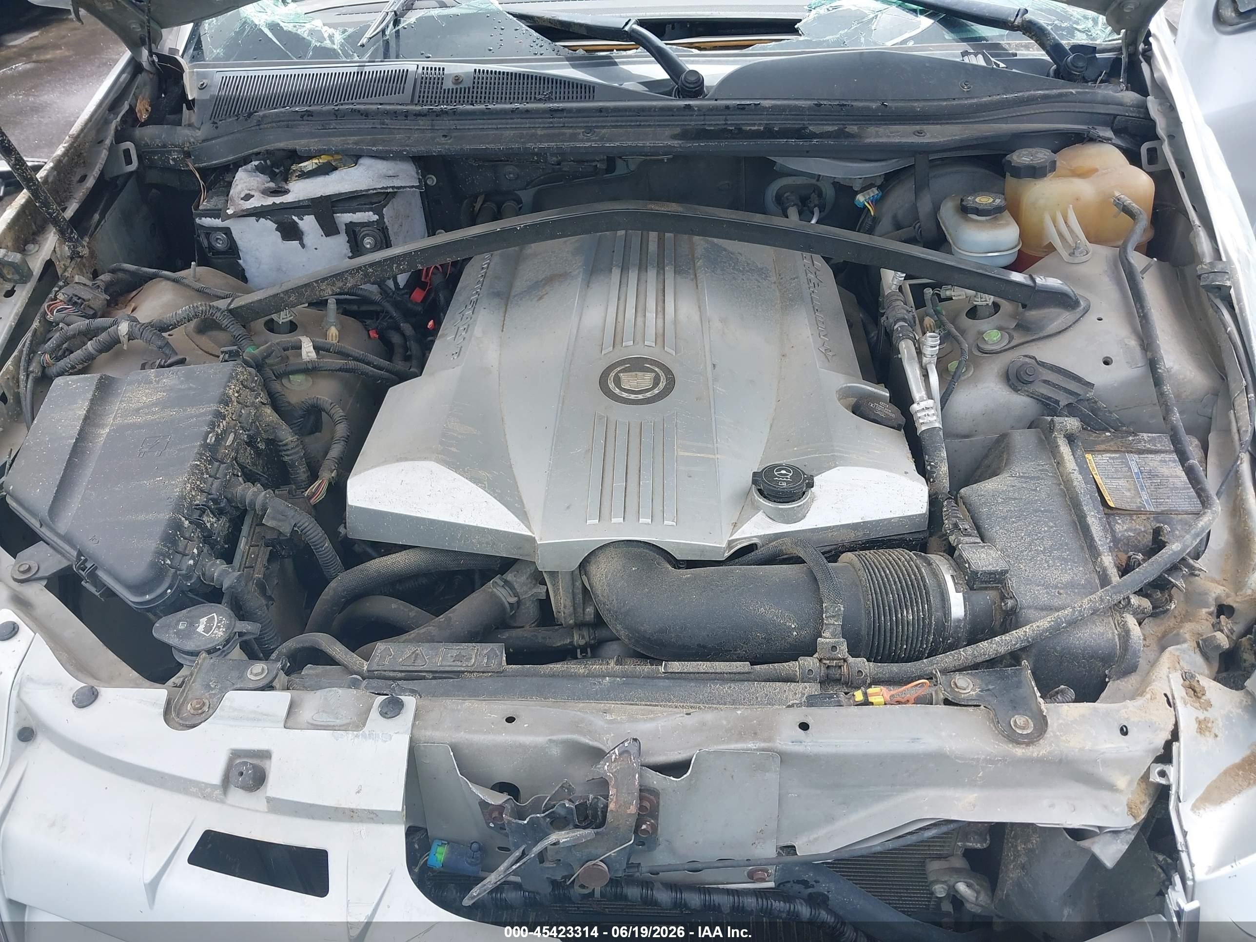 2006 Cadillac Srx V8 Silver vin: 1GYEE63A960222909