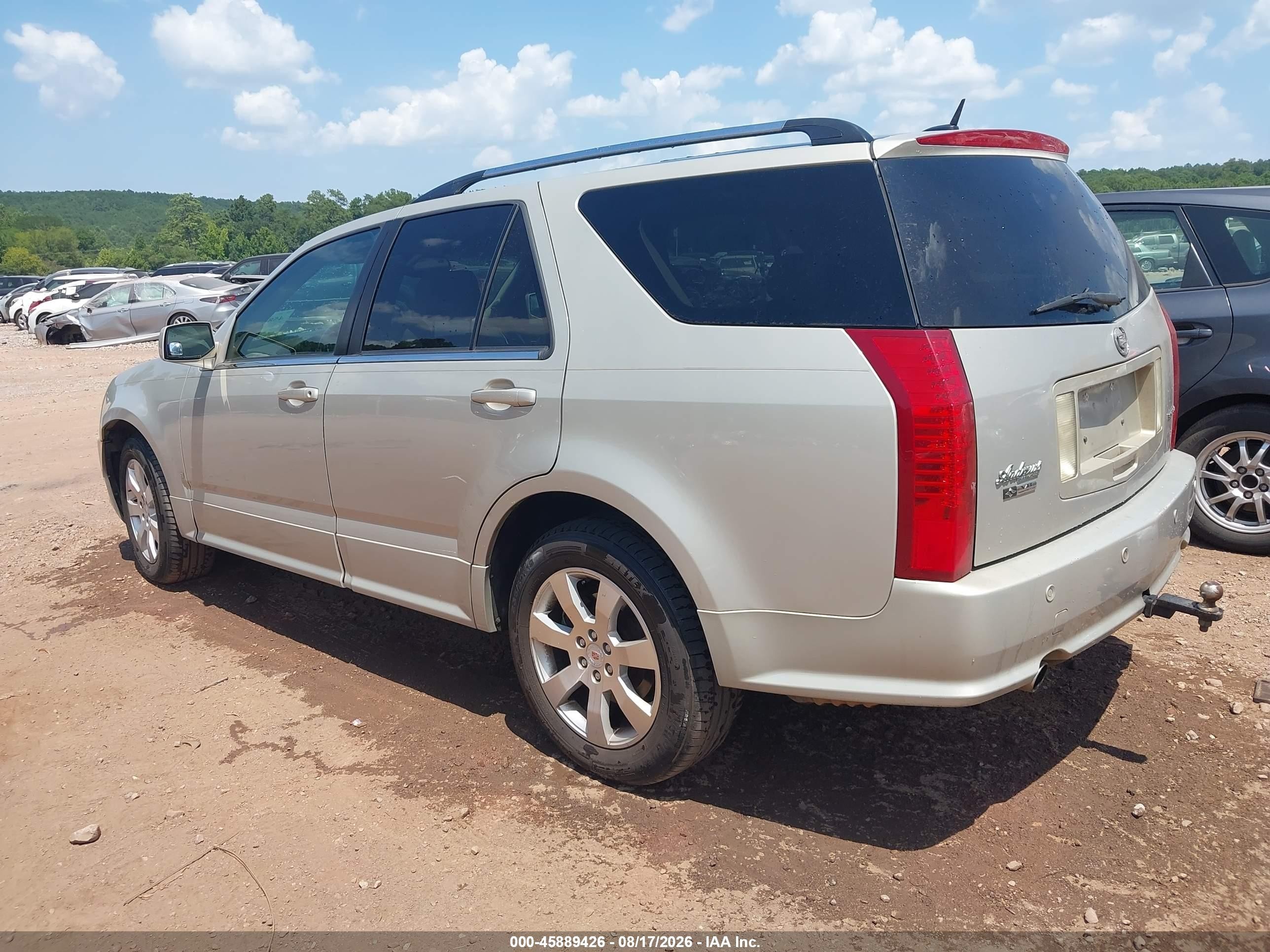 2007 Cadillac Srx V8 Beige vin: 1GYEE63AX70171910