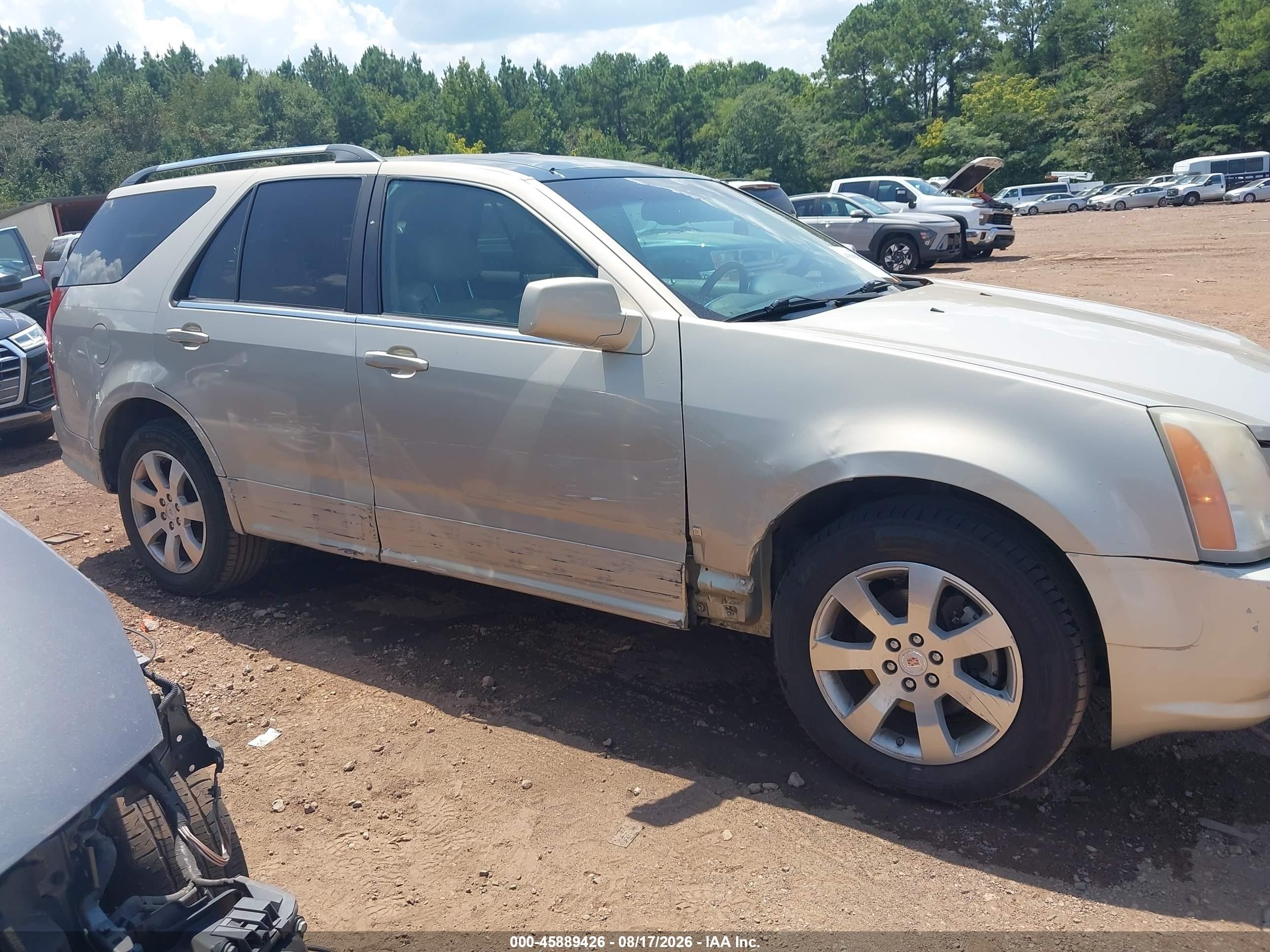 2007 Cadillac Srx V8 Beige vin: 1GYEE63AX70171910