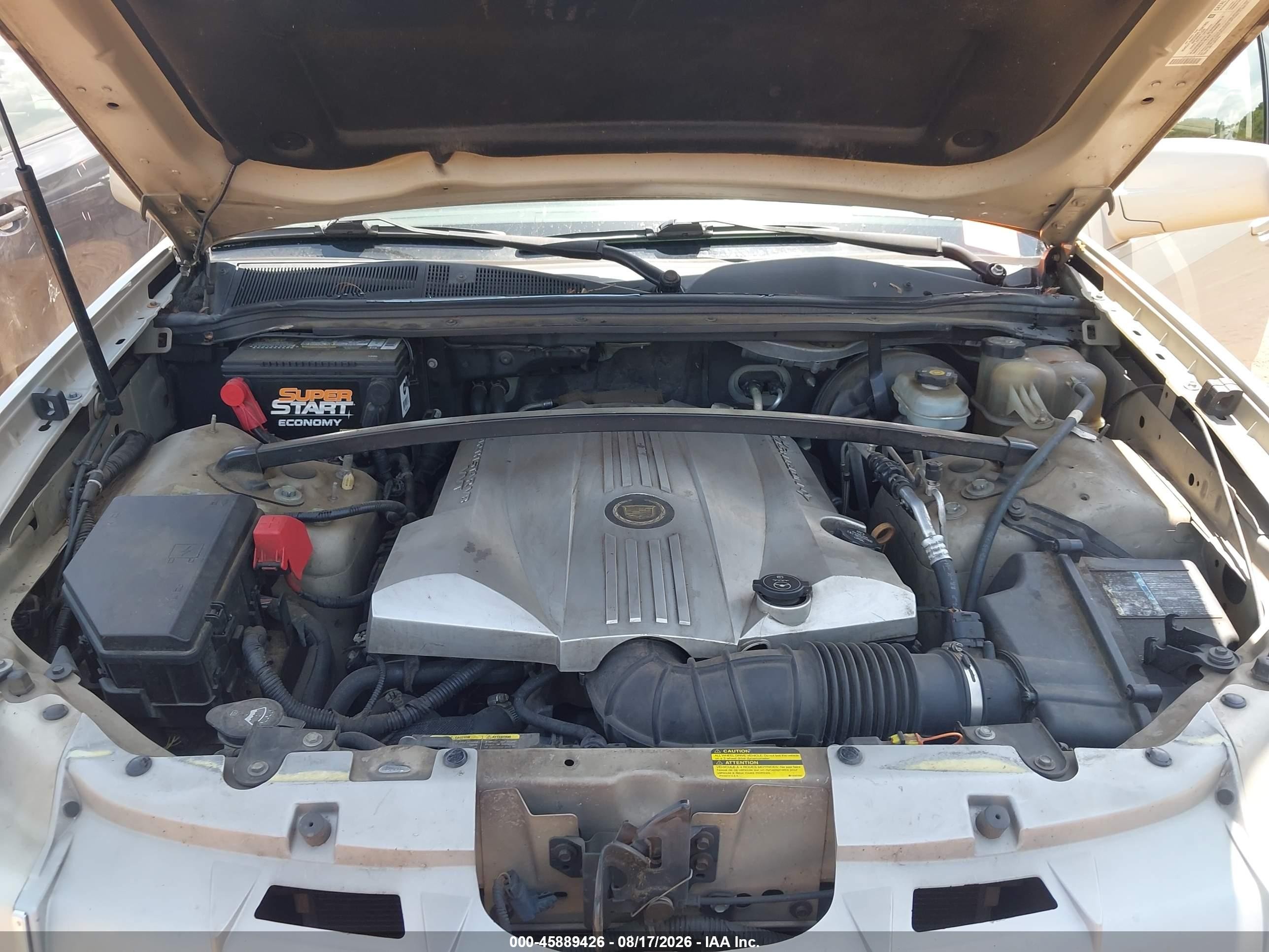 2007 Cadillac Srx V8 Beige vin: 1GYEE63AX70171910