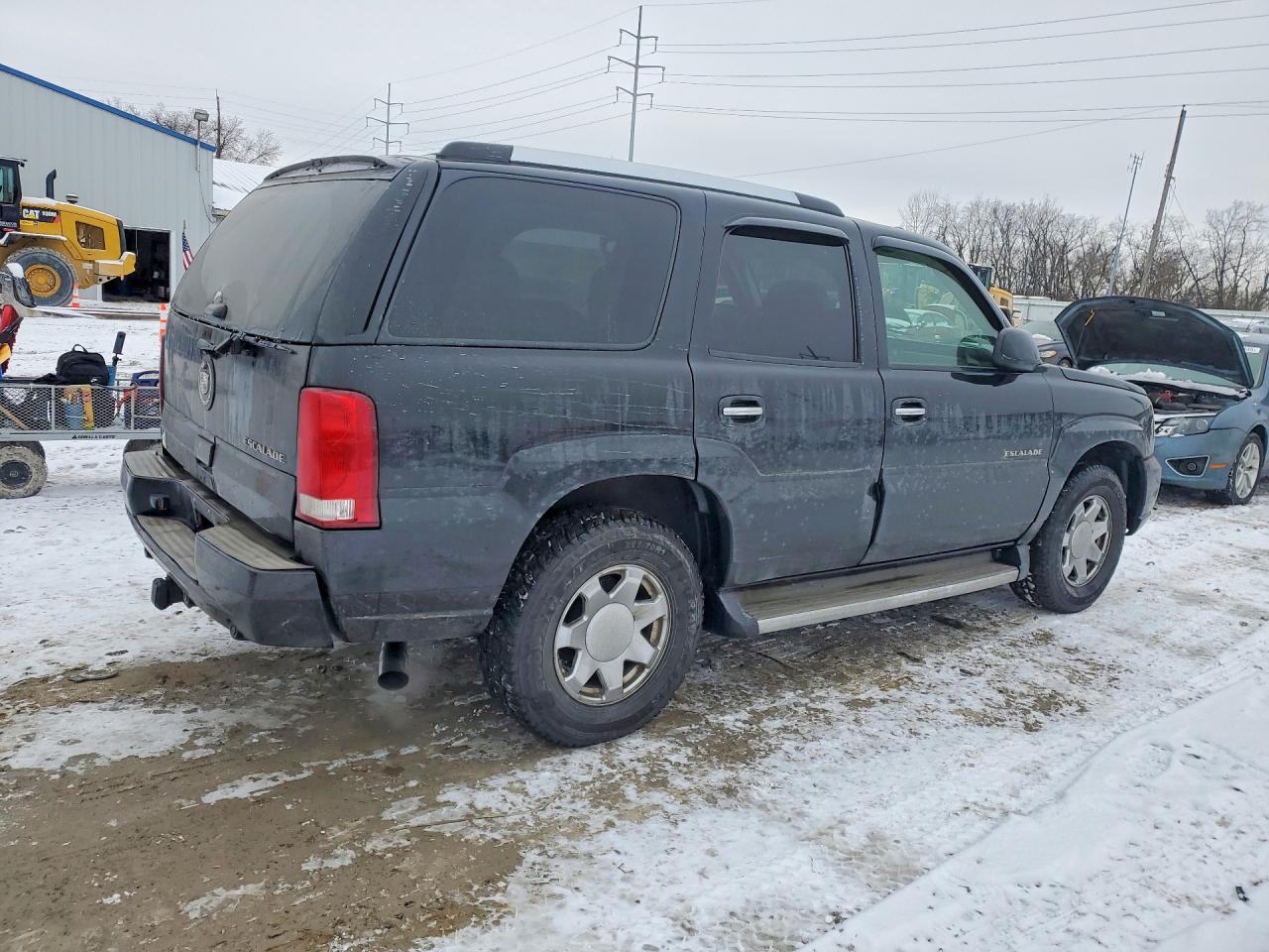 2005 Cadillac Escalade Black vin: 1GYEK63N15R181522