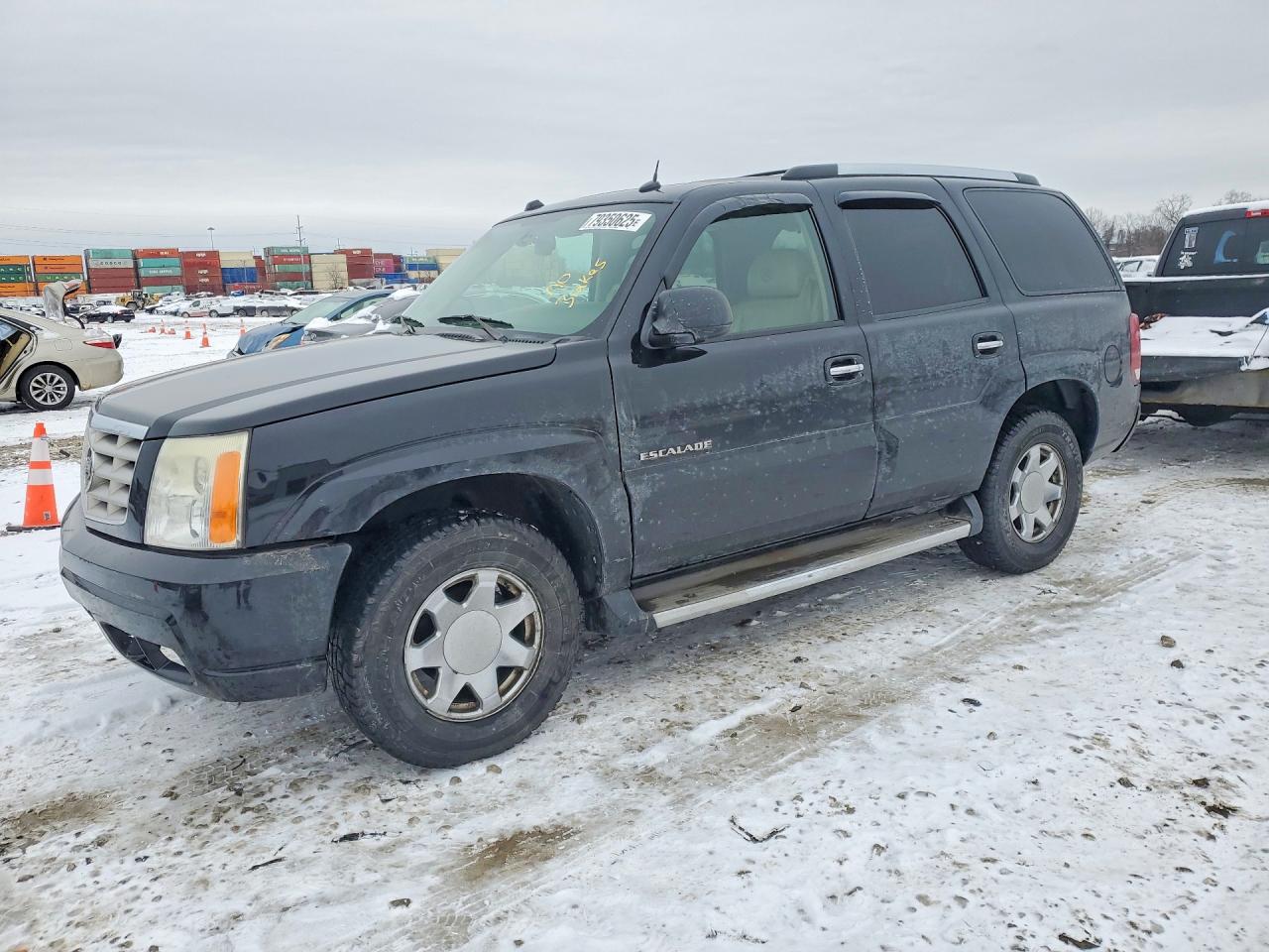2005 Cadillac Escalade Black vin: 1GYEK63N15R181522