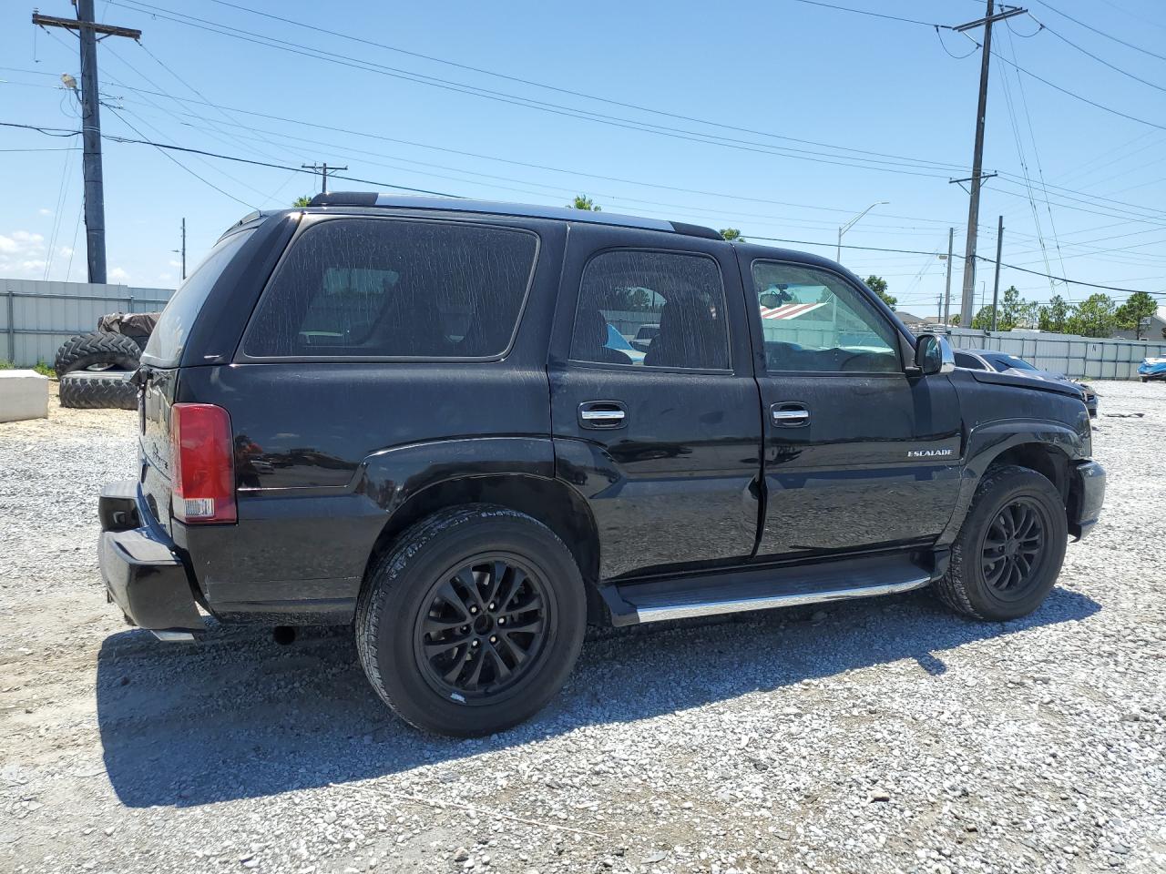 2002 Cadillac Escalade Luxury Black vin: 1GYEK63N22R237852