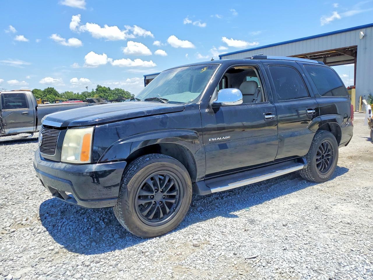 2002 Cadillac Escalade Luxury Black vin: 1GYEK63N22R237852