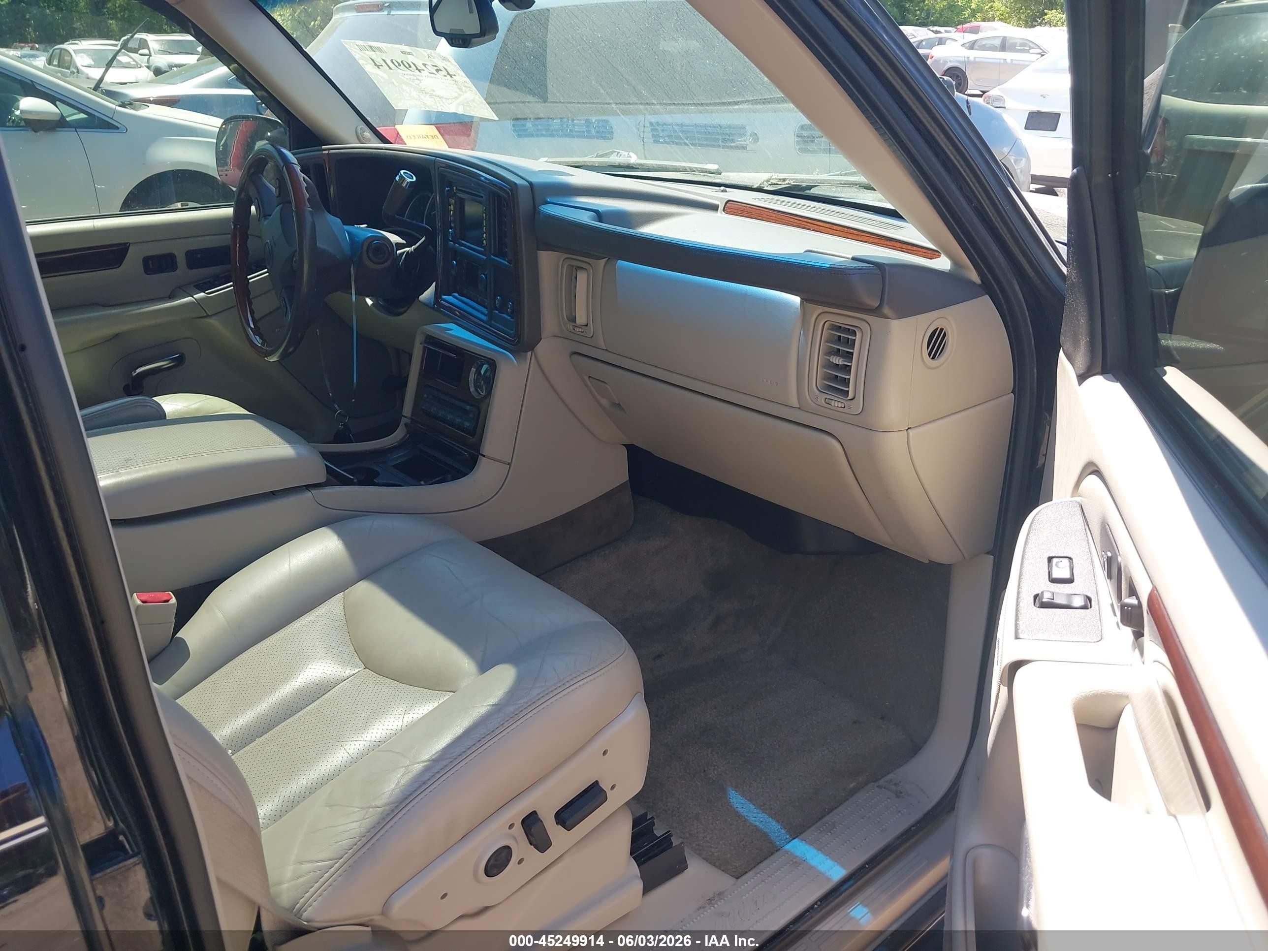 2003 Cadillac Escalade Standard Black vin: 1GYEK63N33R243564