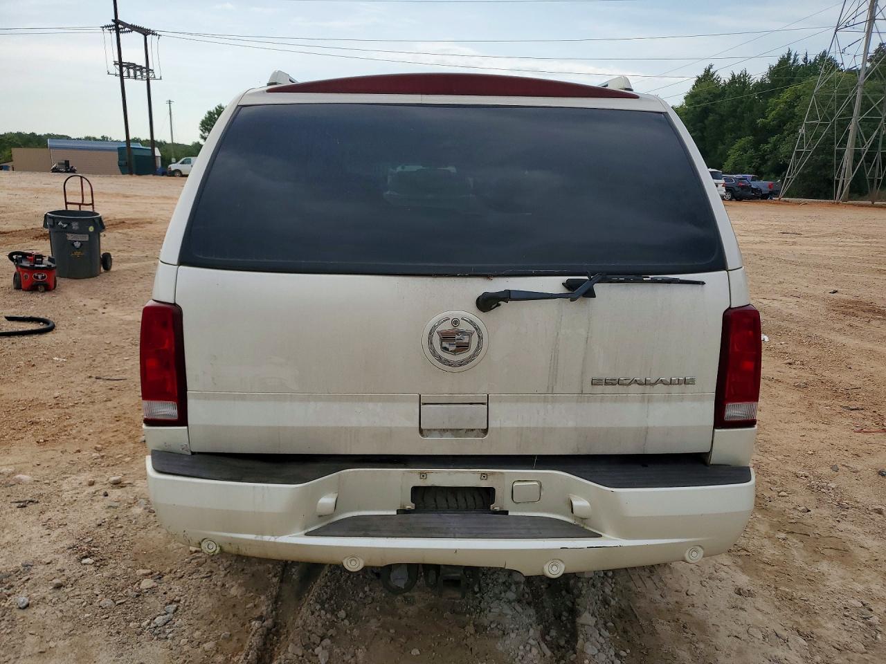 2002 Cadillac Escalade Luxury White vin: 1GYEK63N52R313127