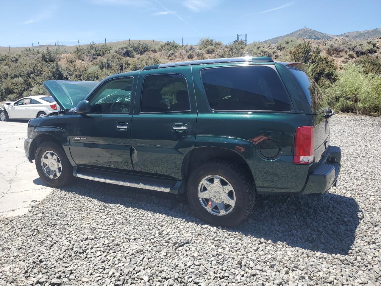 2003 Cadillac Escalade Luxury Green vin: 1GYEK63N53R149265